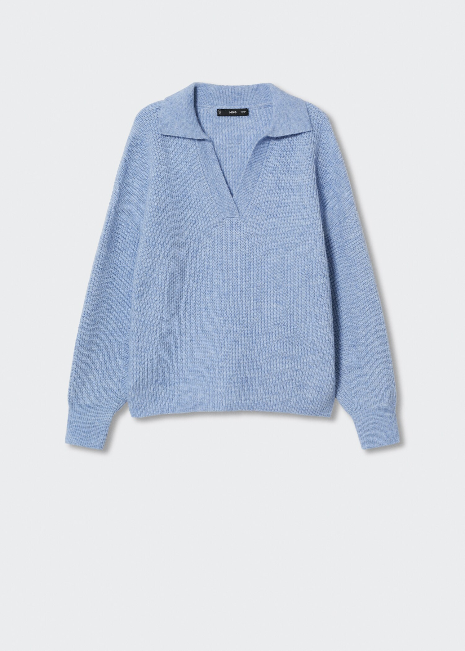 Pull-over col polo - Article sans modèle