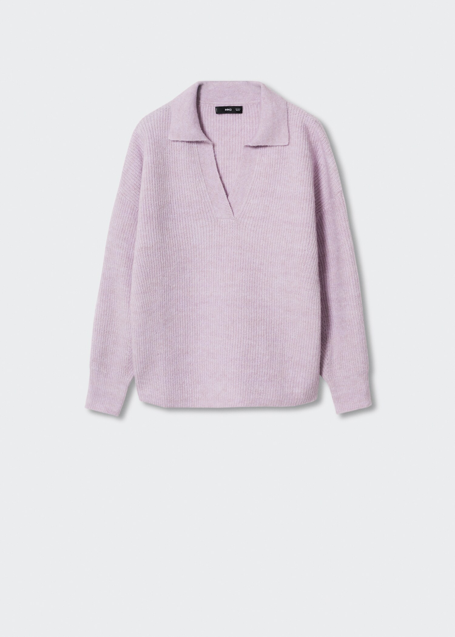 Pull-over col polo - Article sans modèle