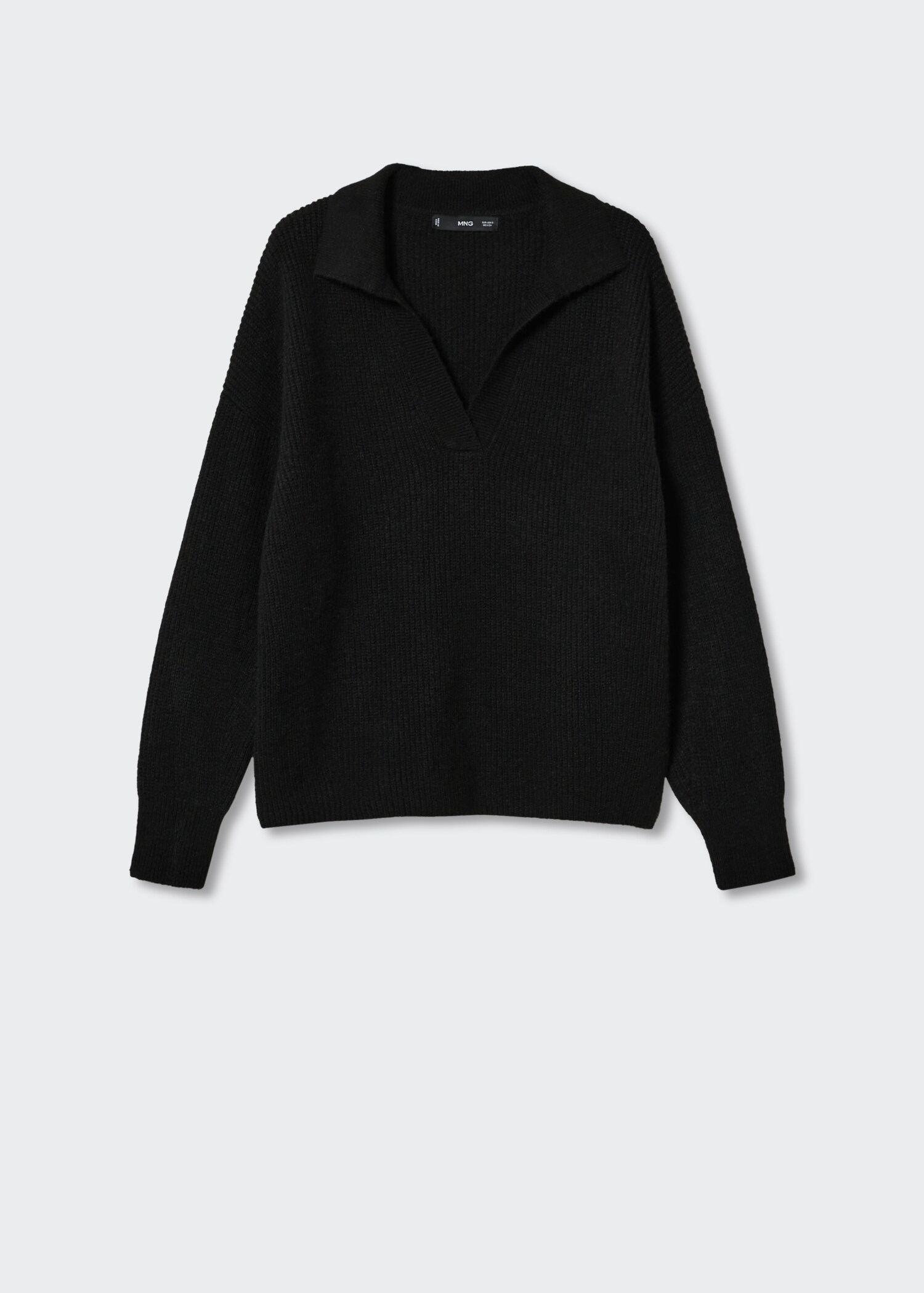 Pull-over col polo - Article sans modèle