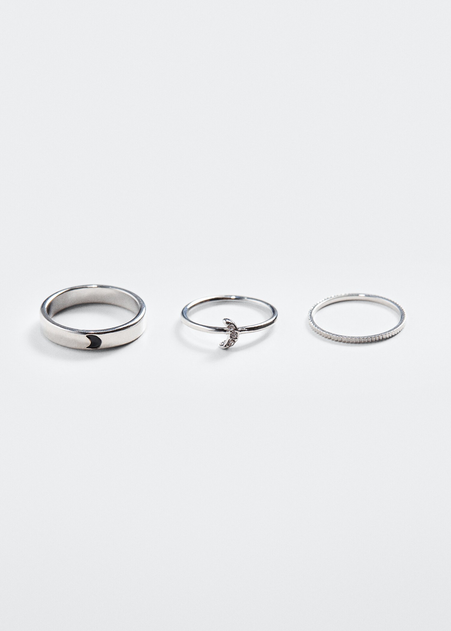 Pack de 3 anéis combinados - Artigo sem modelo