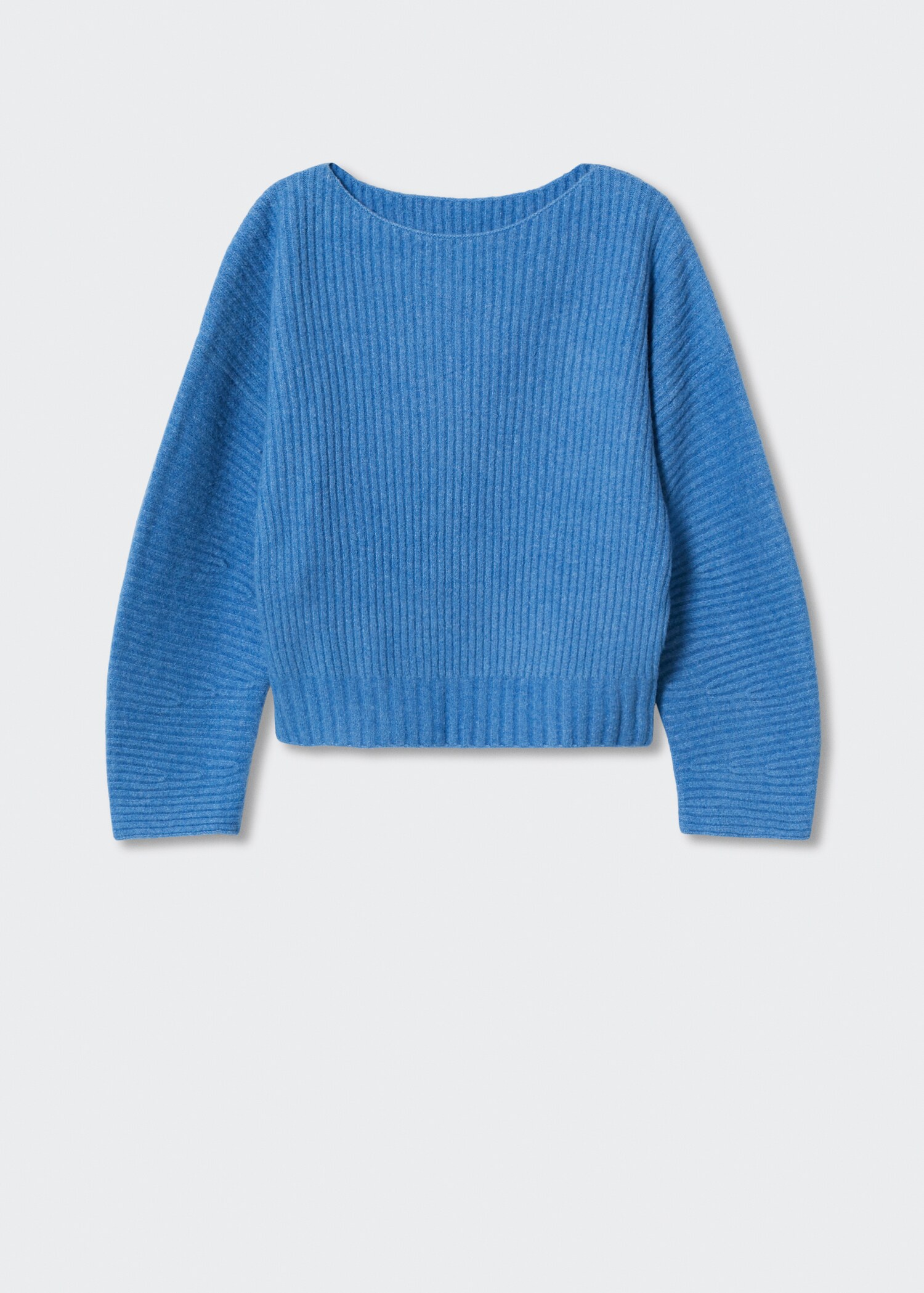 Jersey canalé cuello barco - Artículo sin modelo