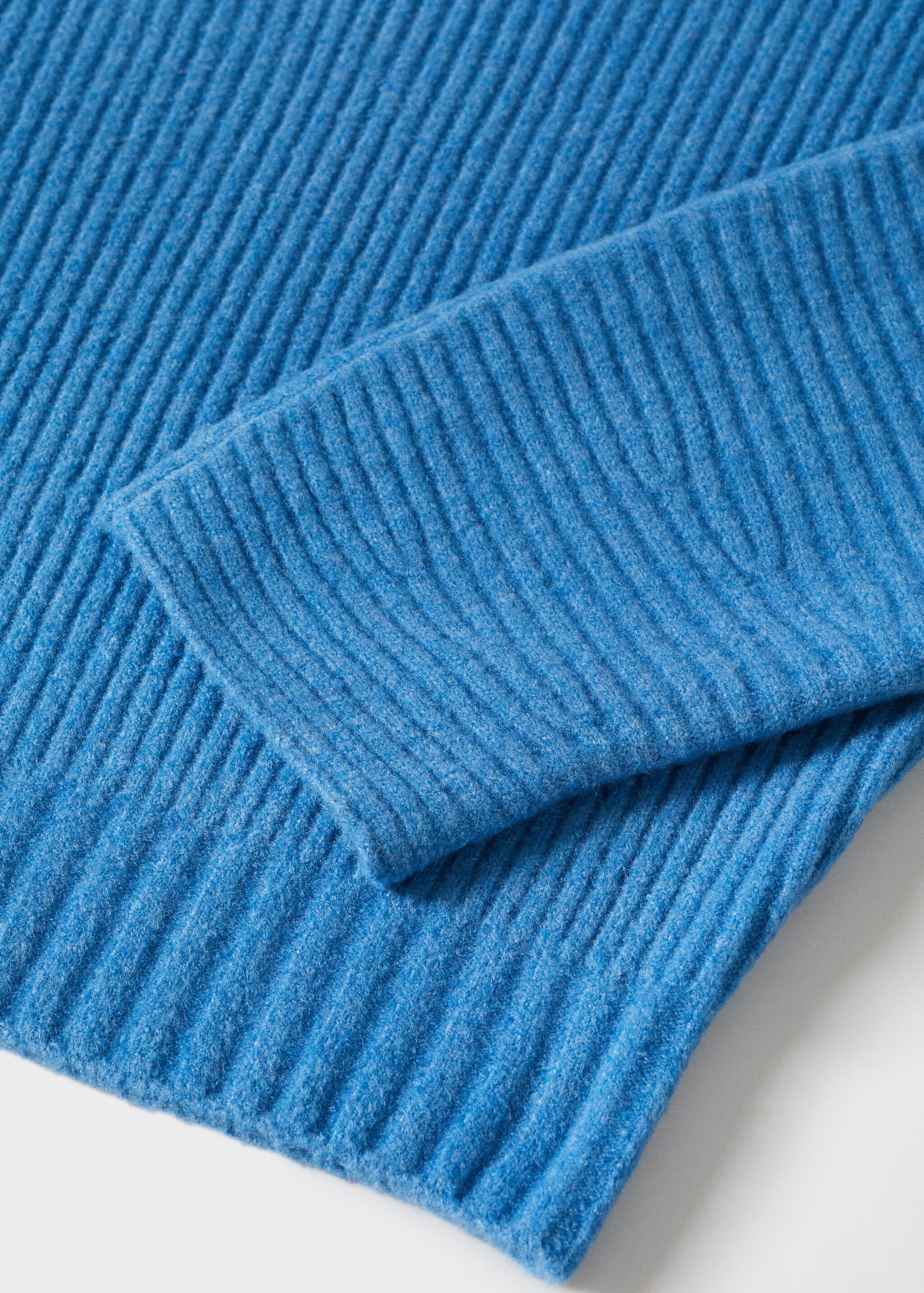 Boat neck ribbed sweater - Details of the article 8