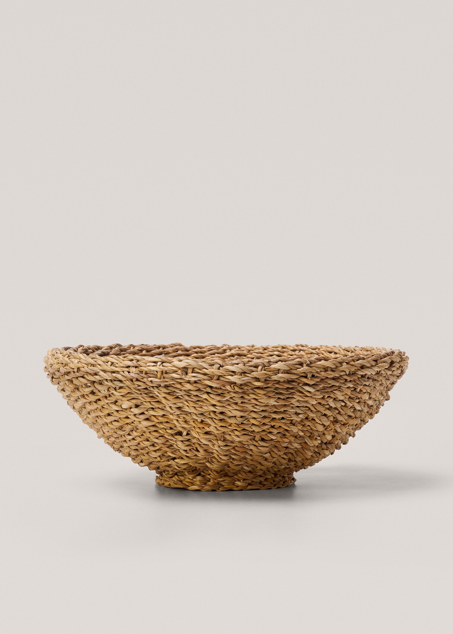 Bandeja e taça de fibras naturais 46 cm - Artigo sem modelo