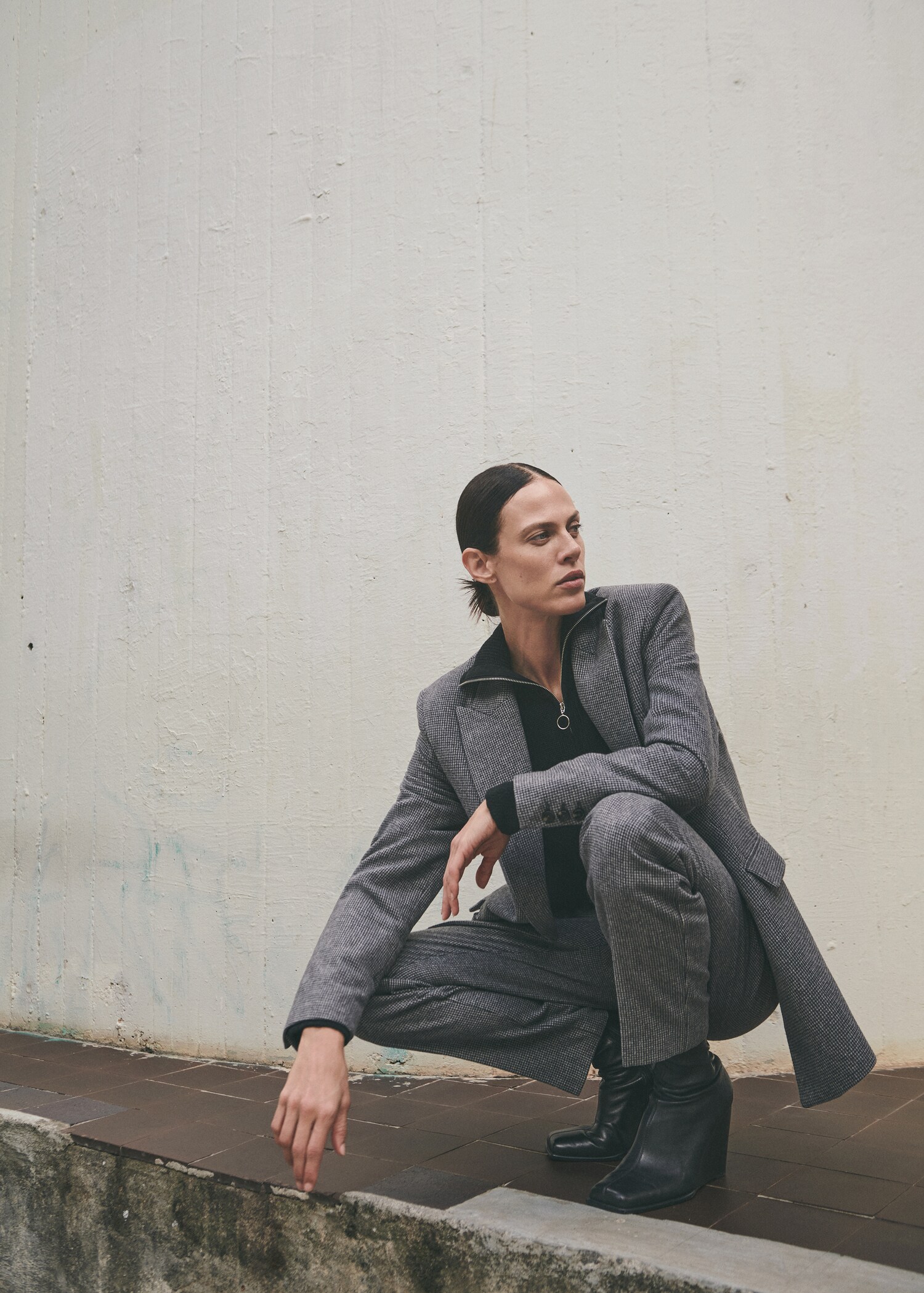 Pantalon de costume slim fit laine - Détail de l'article 7