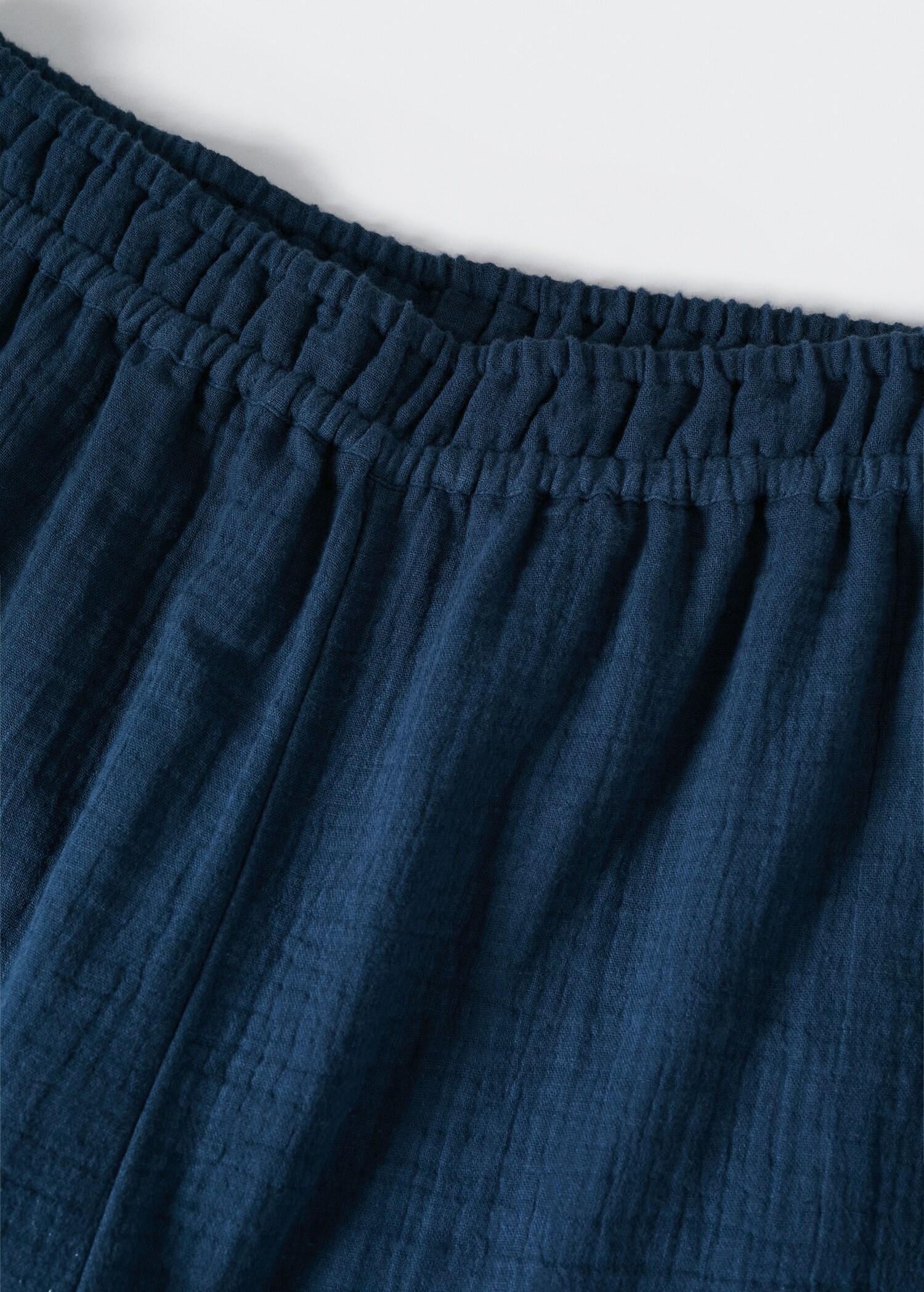 Cotton gauze pyjama trousers - Details of the article 8