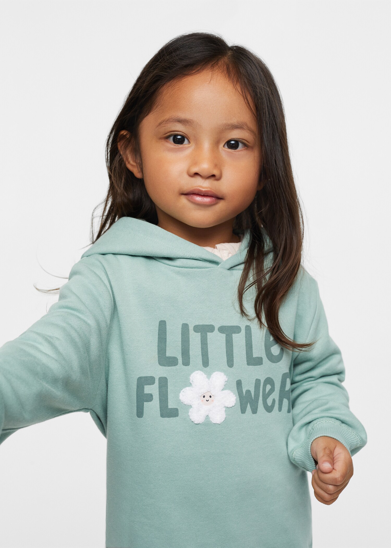Floral print sweatshirt - Details of the article 4