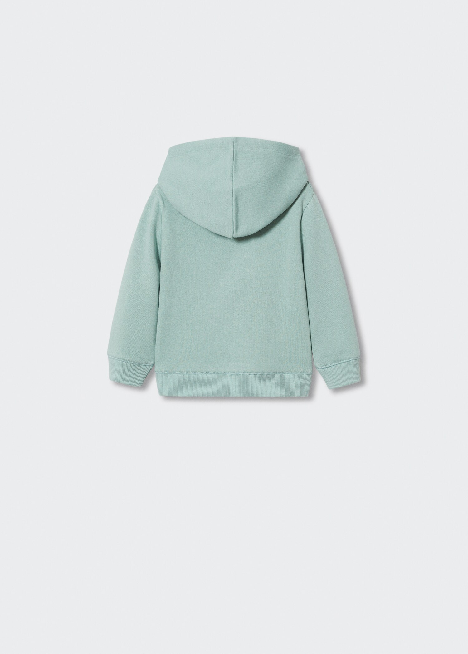 Floral print sweatshirt - Reverse of the article