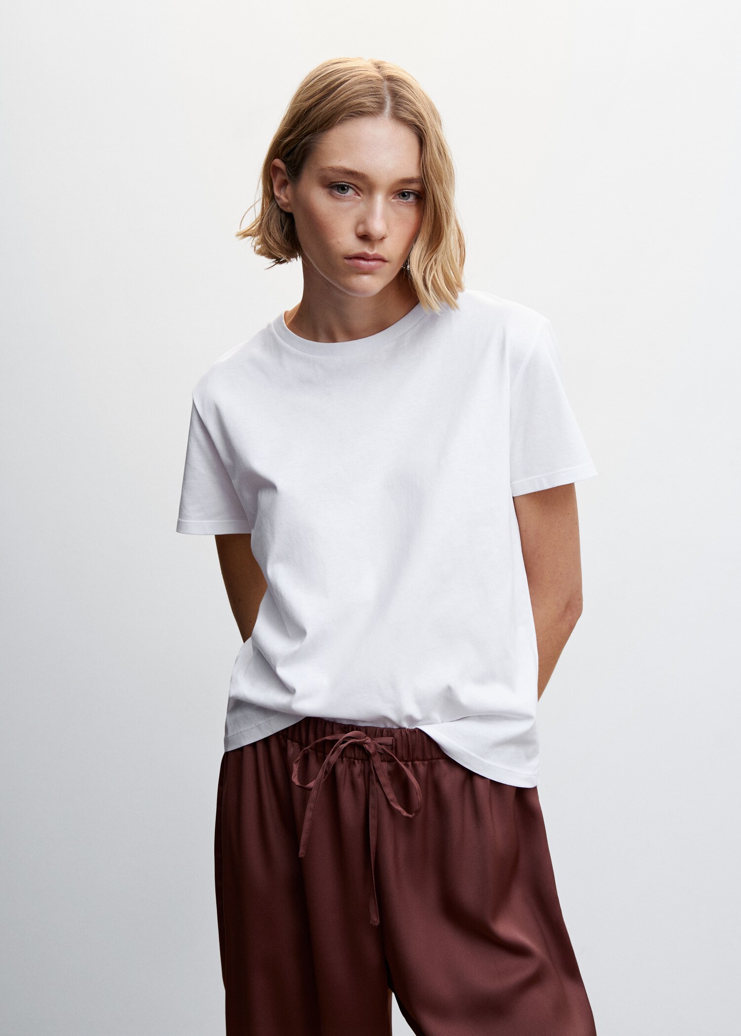 Lot 2 T-shirts coton - Plan moyen