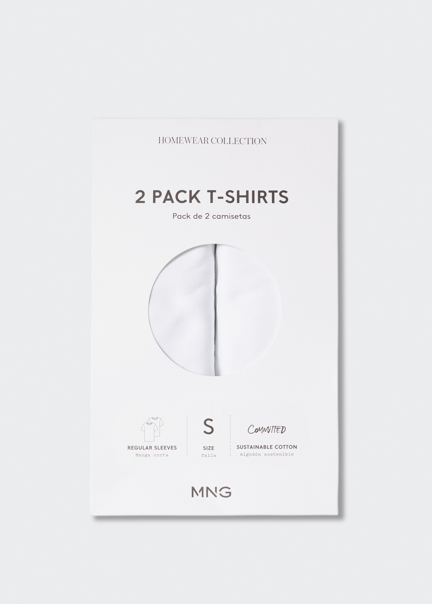 Lot 2 T-shirts coton - Article sans modèle