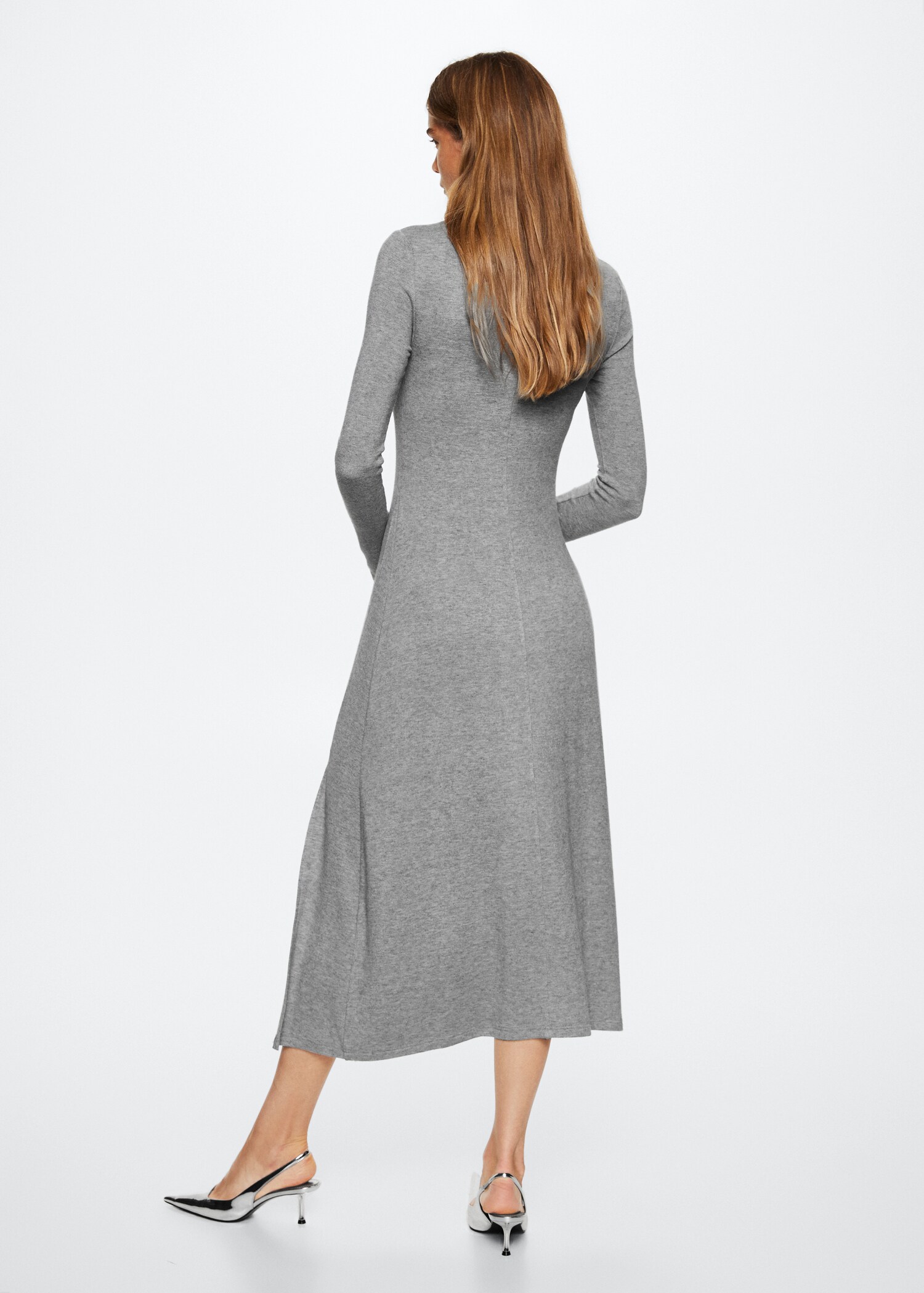 Knit midi dress - Reverse of the article