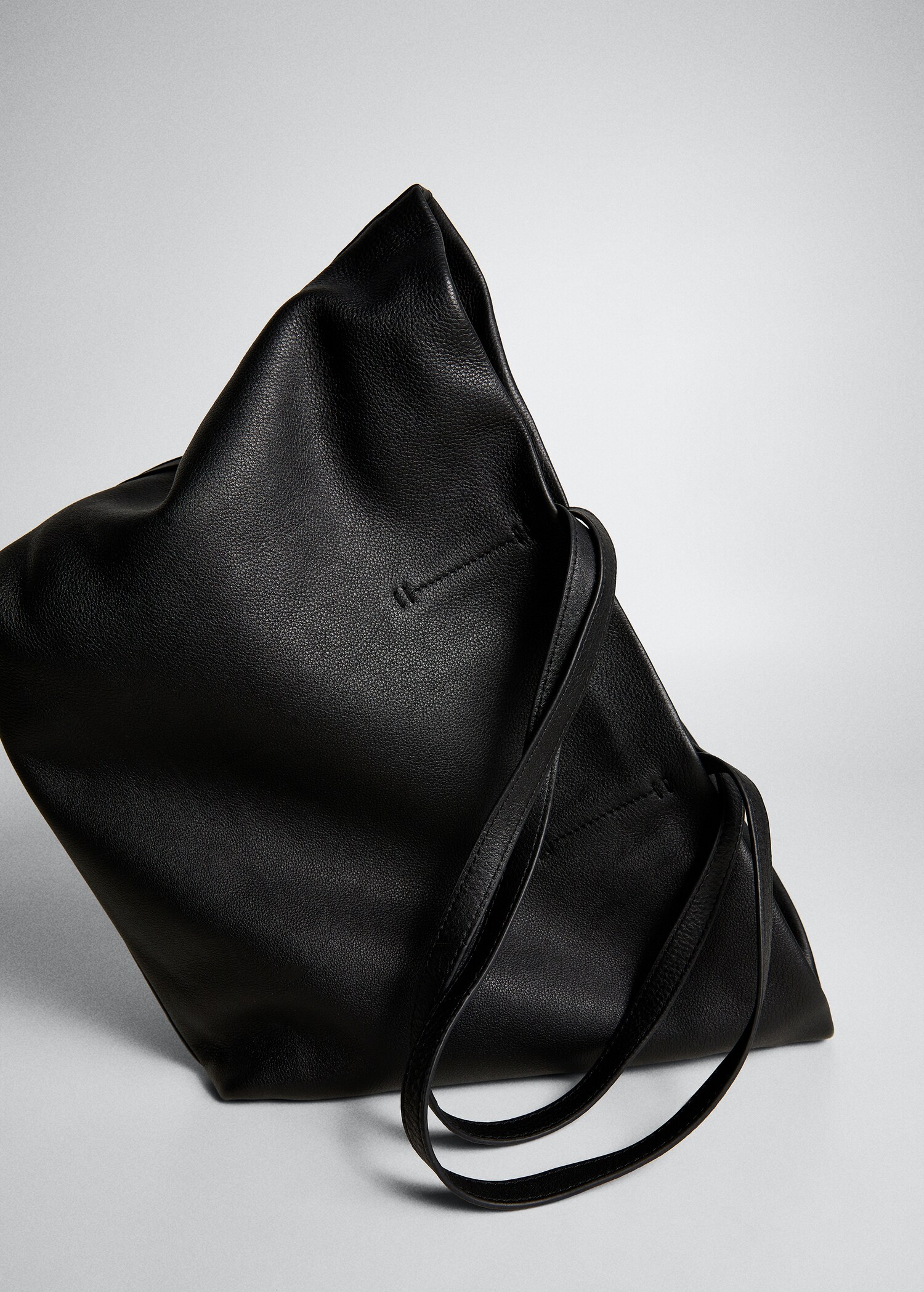 Sac shopper cuir - Détail de l'article 5