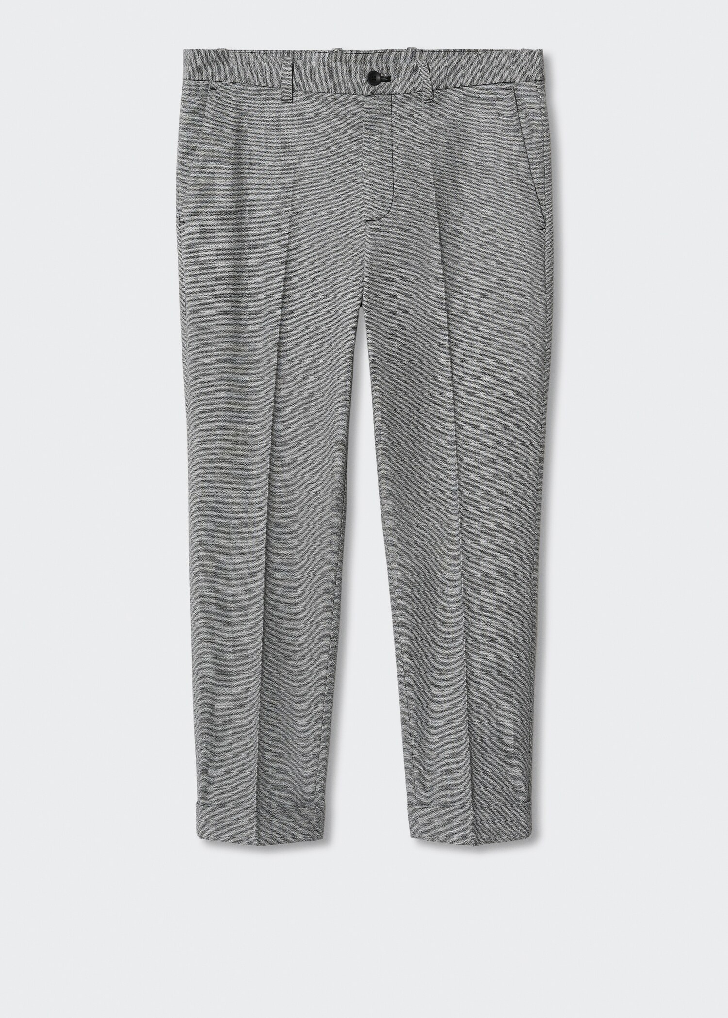 Strukturierte Regular Fit Hose - Artikel ohne Model