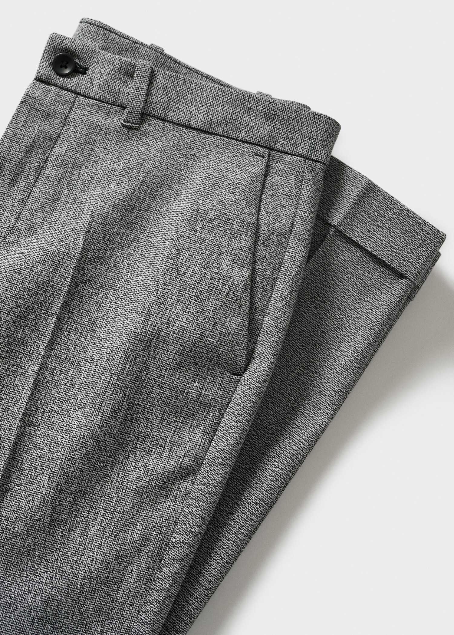 Strukturierte Regular Fit Hose - Detail des Artikels 8
