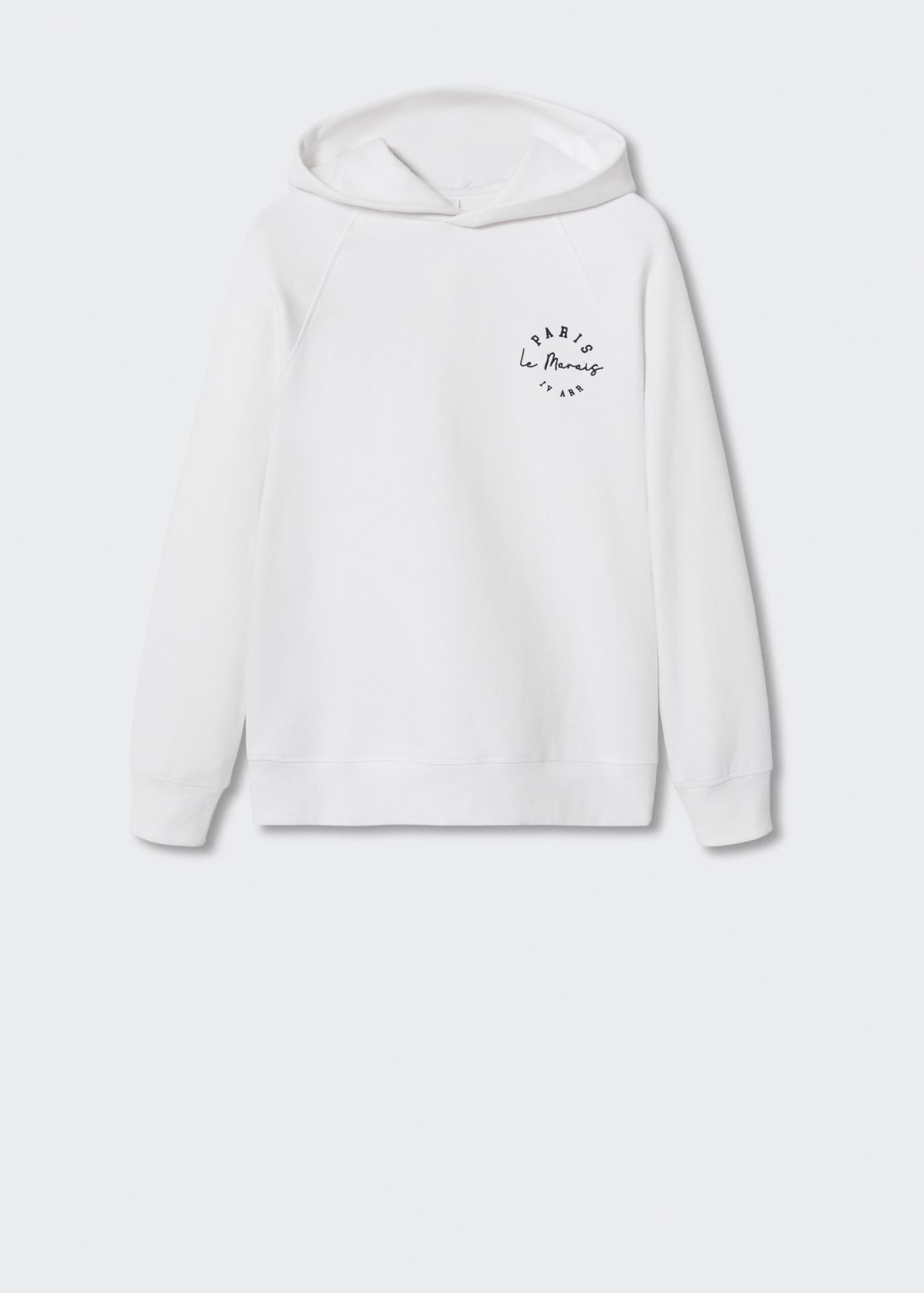 Besticktes Baumwoll-Sweatshirt - Artikel ohne Model