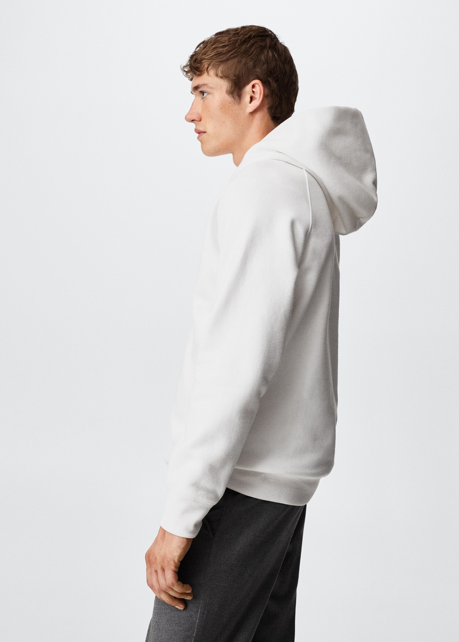 Besticktes Baumwoll-Sweatshirt - Detail des Artikels 2