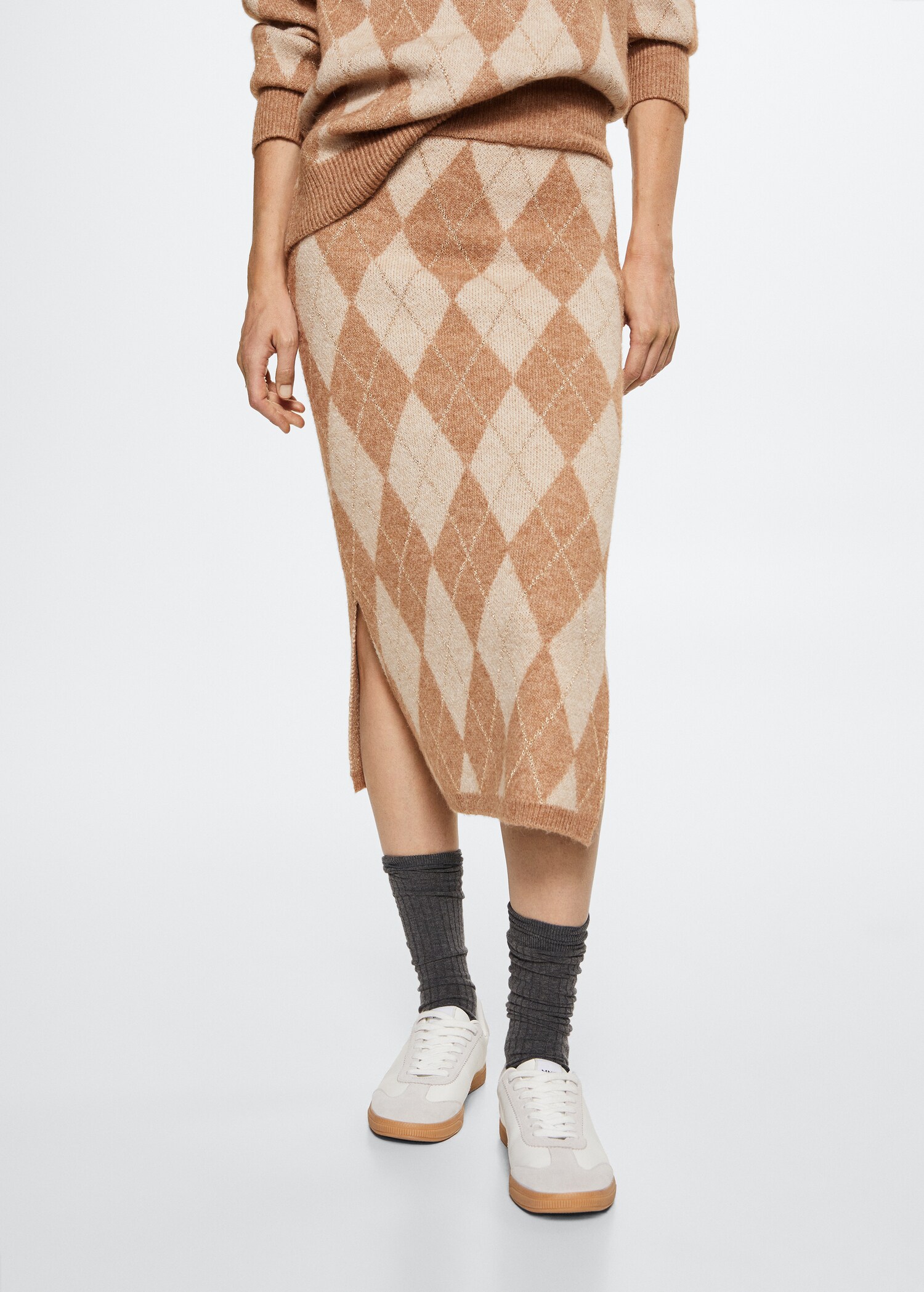 Knit pencil skirt - Details of the article 6