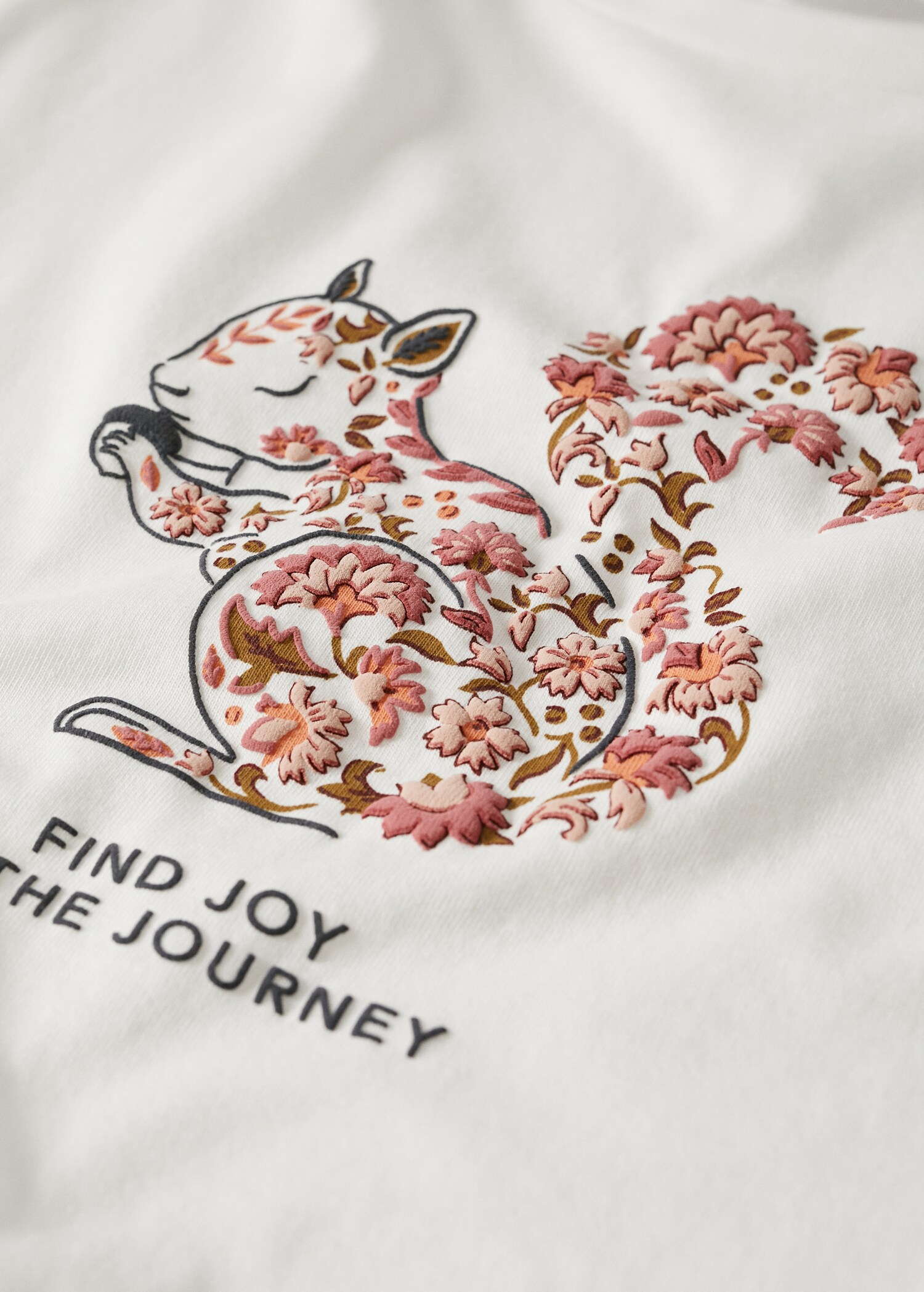 T-shirt de manga comprida estampada - Pormenor do artigo 8