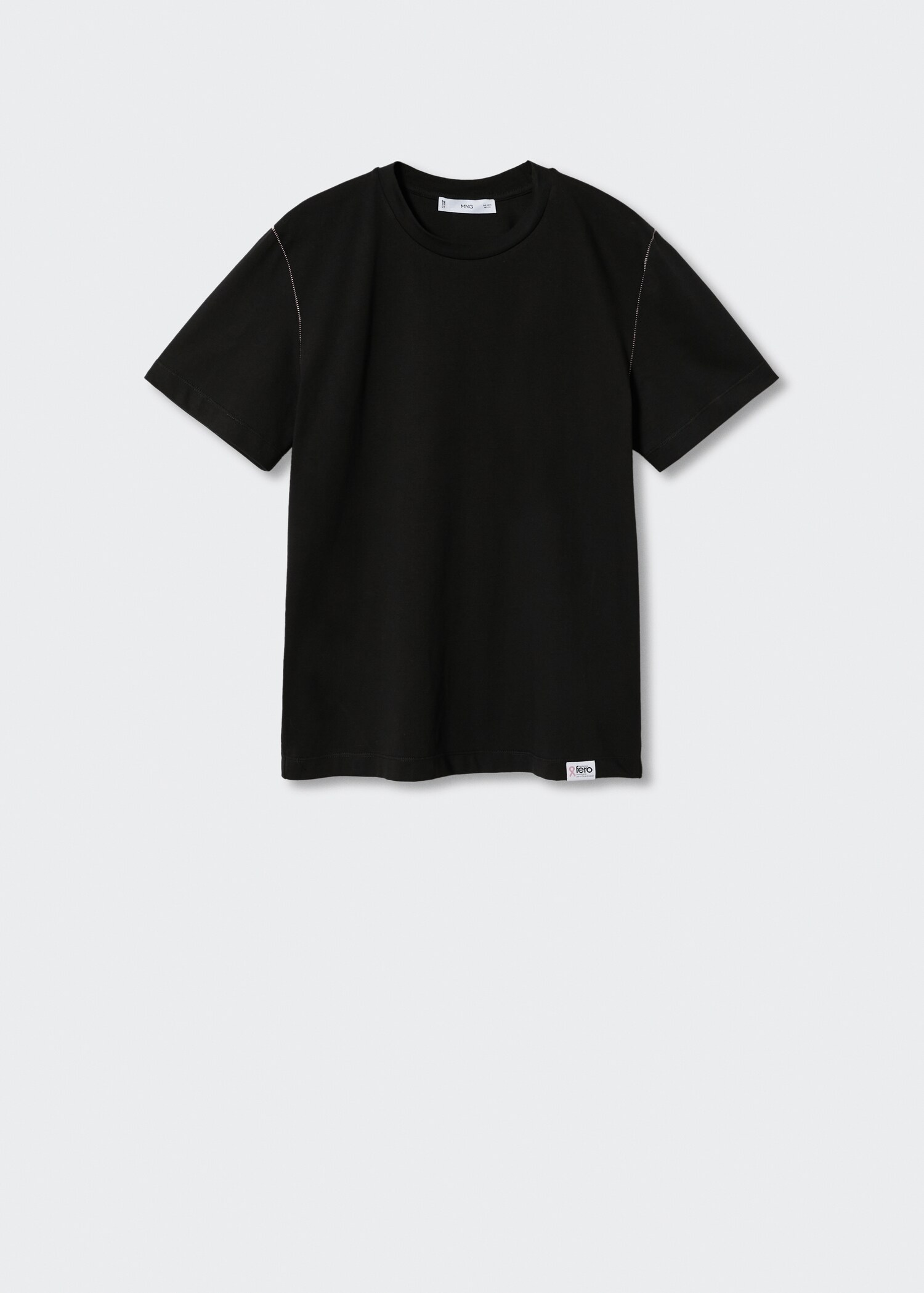 Camiseta solidaria mensaje parche - Artículo sin modelo