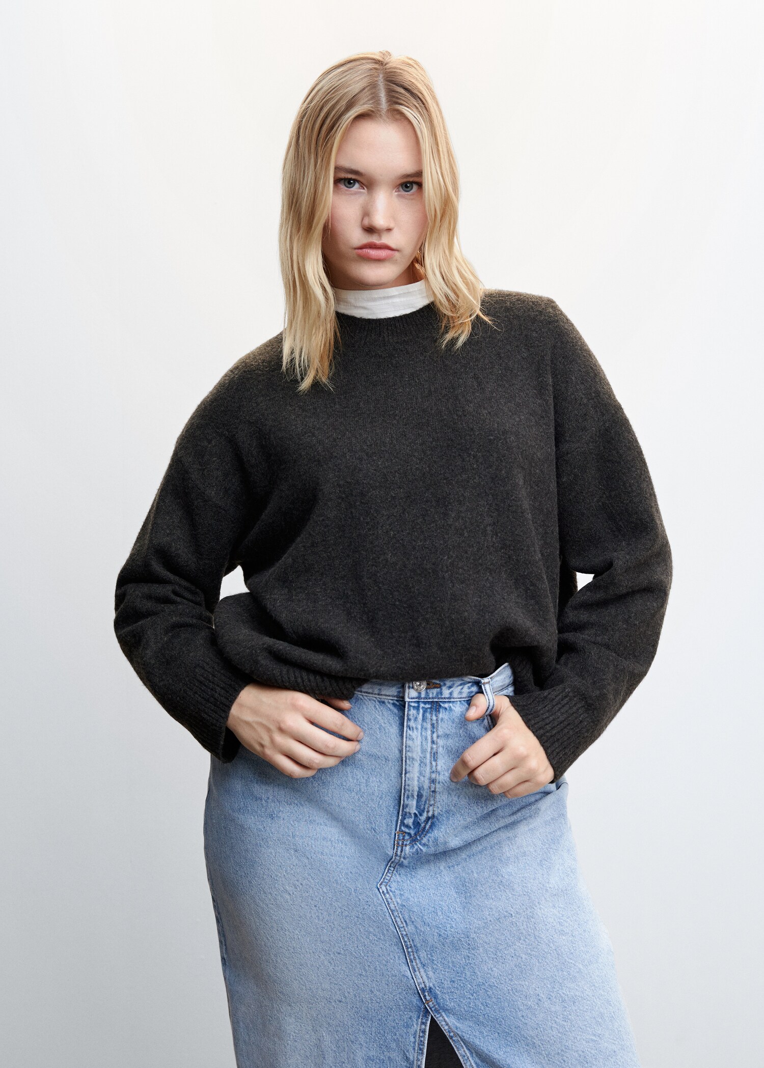 Rundhals-Strickpullover - Detail des Artikels 5