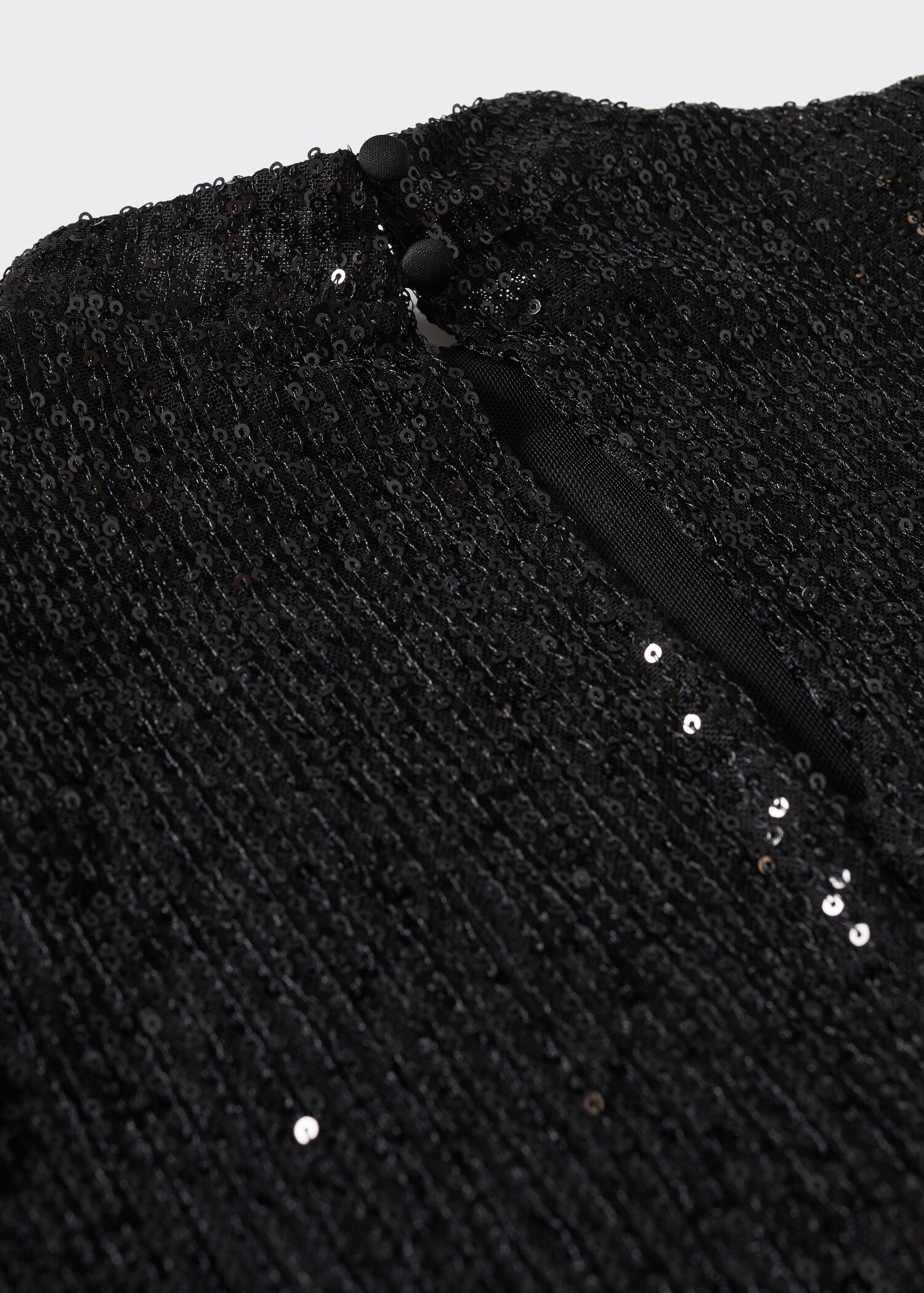 Sequined turtleneck t-shirt  - Details of the article 8