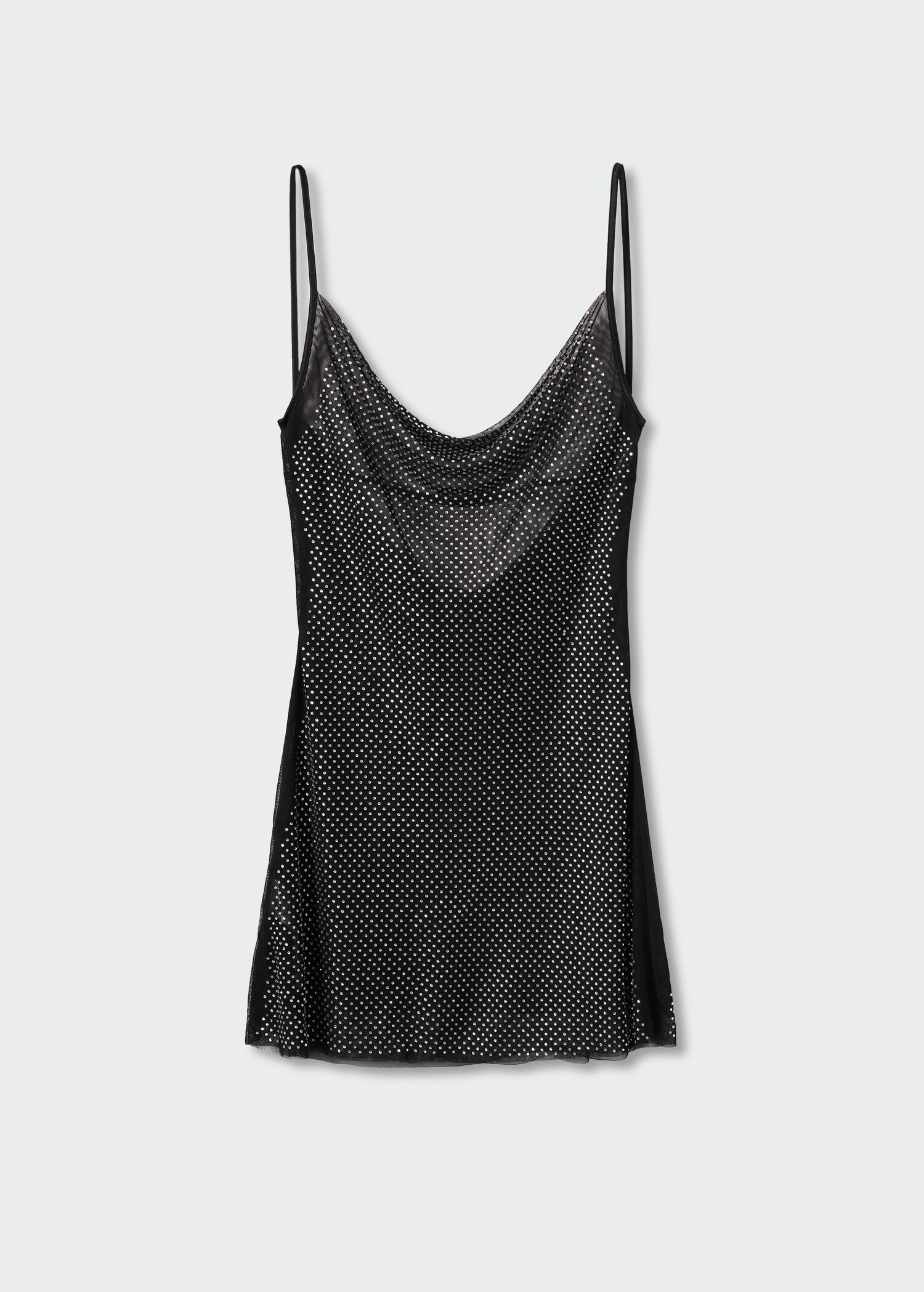 Mini-dress with crystals - Article without model