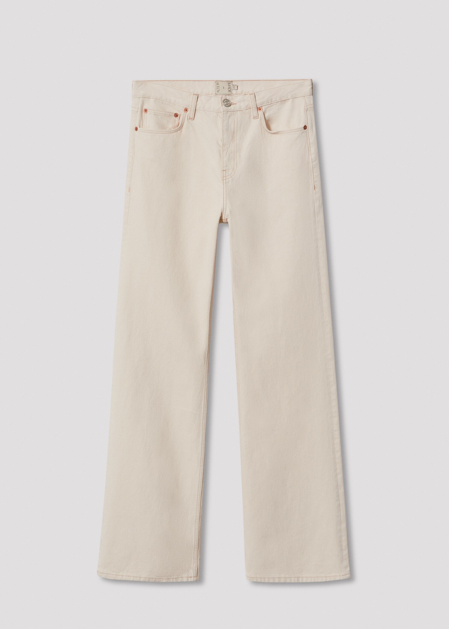 Wideleg-Jeans mit hohem Bund - Artikel ohne Model