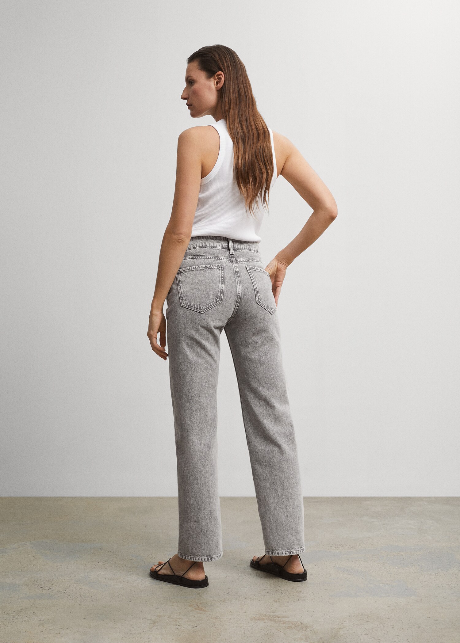 Jean straight longueur regular - Verso de l’article