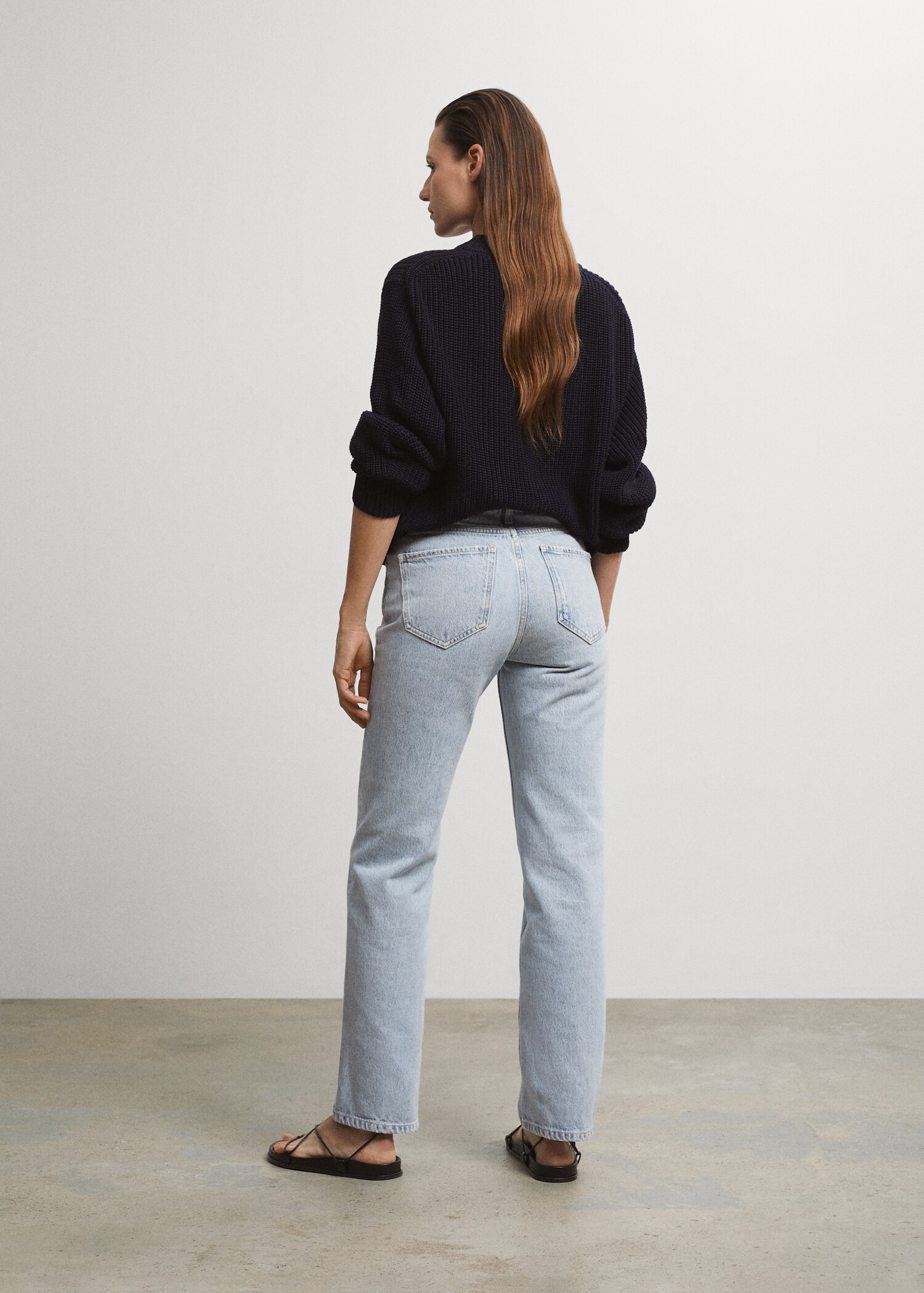 Jean straight longueur regular - Verso de l’article