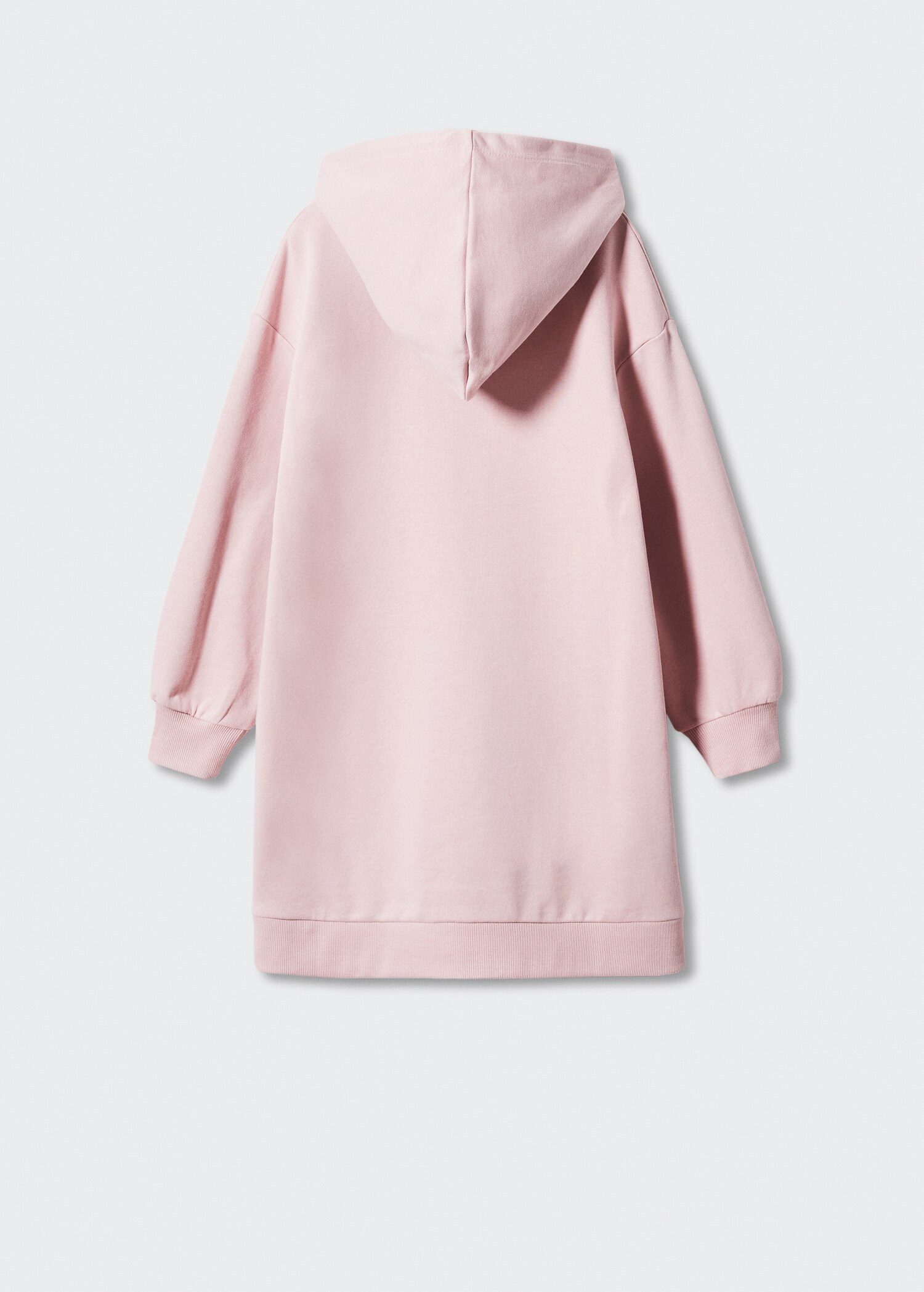 Vestido sudadera capucha - Reverso del artículo