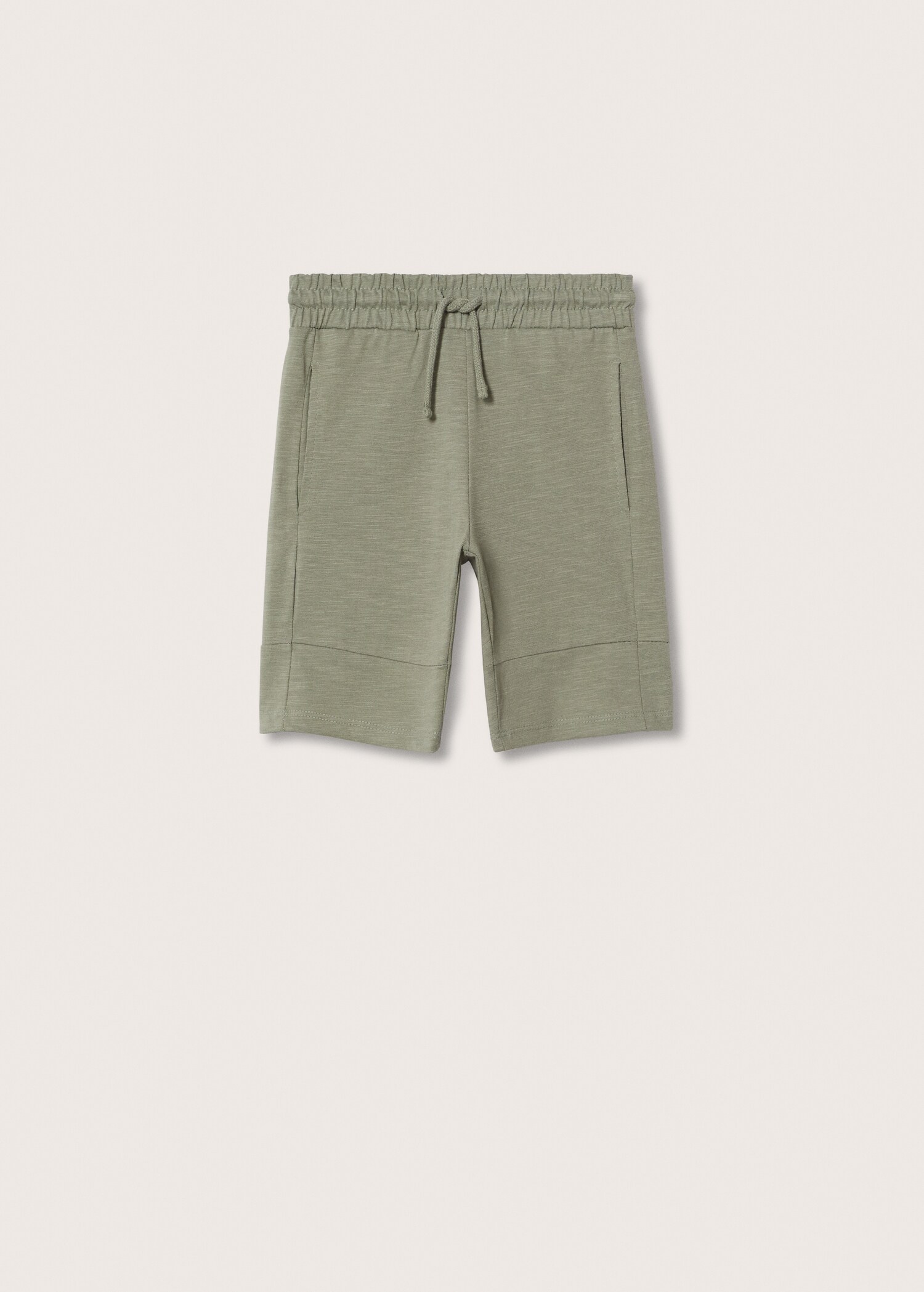Calções jogger de algodão - Artigo sem modelo