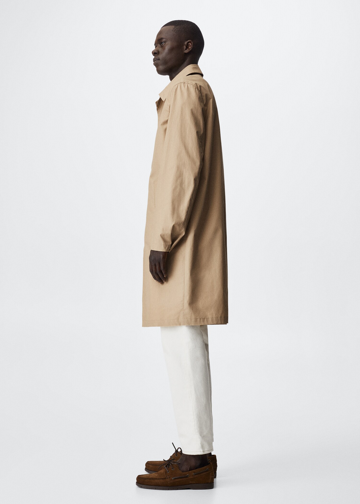 Waterafstotende katoenen trenchcoat - Detail van het artikel 2