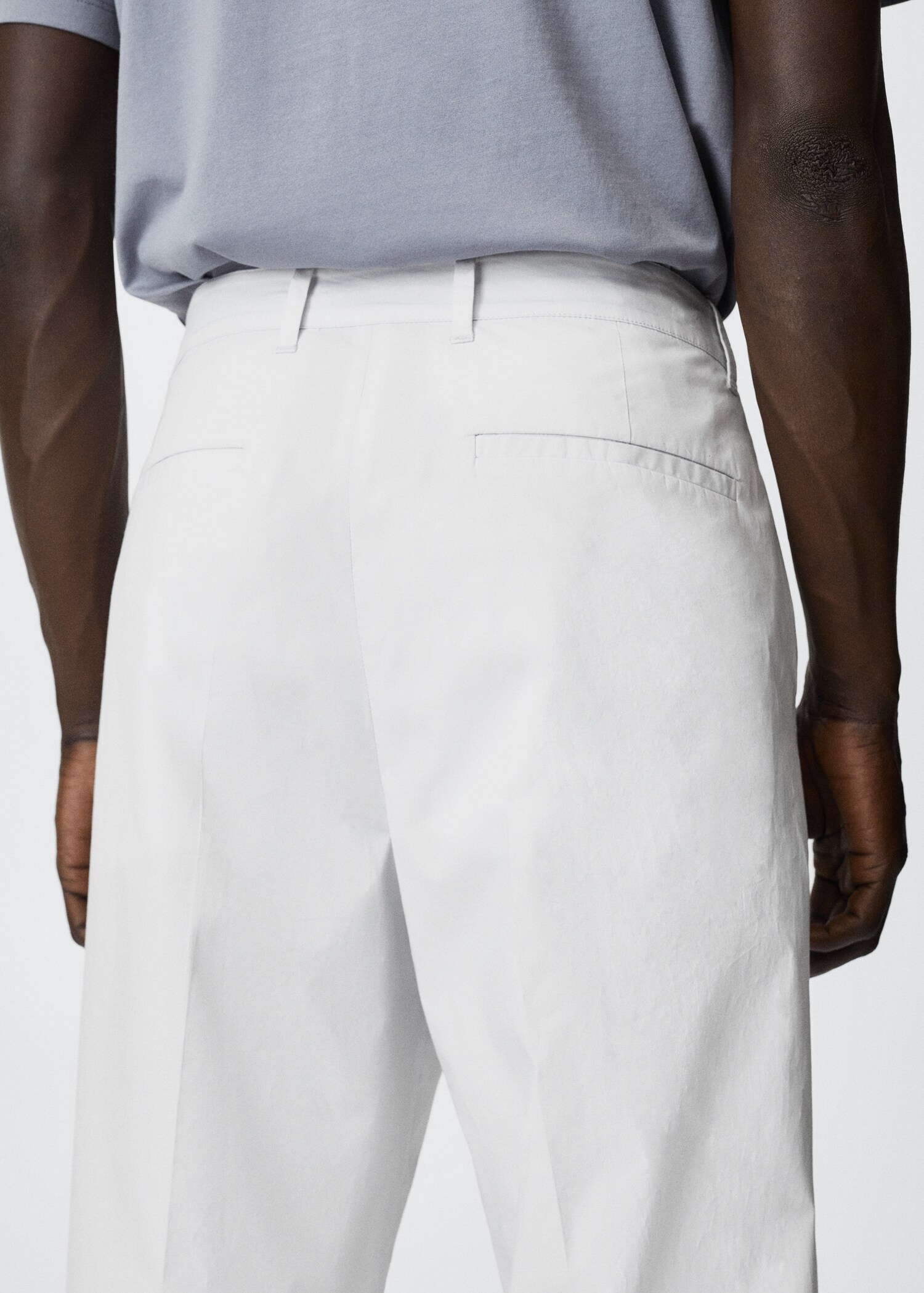 Baumwollhose mit Bundfalten - Detail des Artikels 3