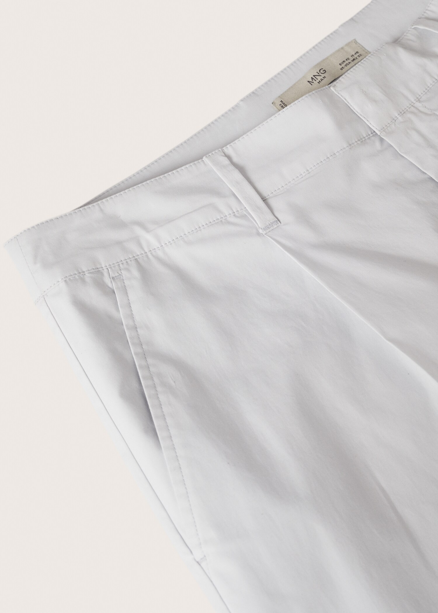 Baumwollhose mit Bundfalten - Detail des Artikels 8