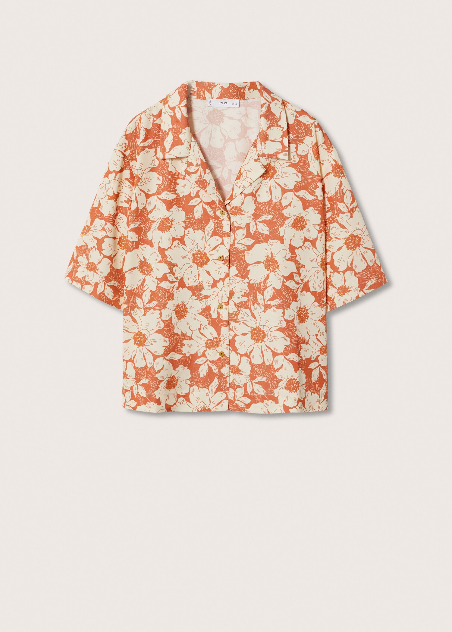 Bluse mit Blumenmuster - Artikel ohne Model