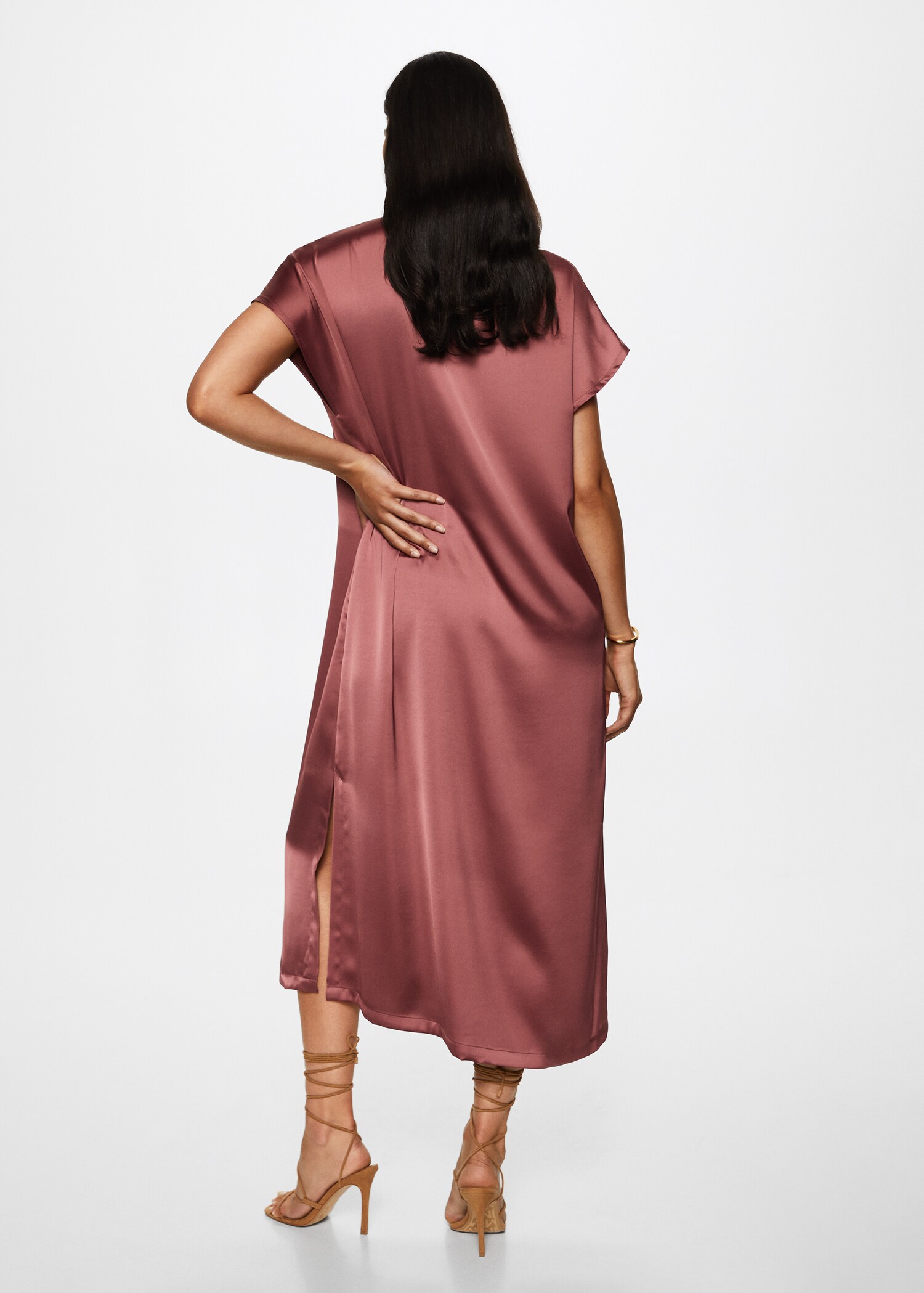 Flowy shift dress - Reverse of the article