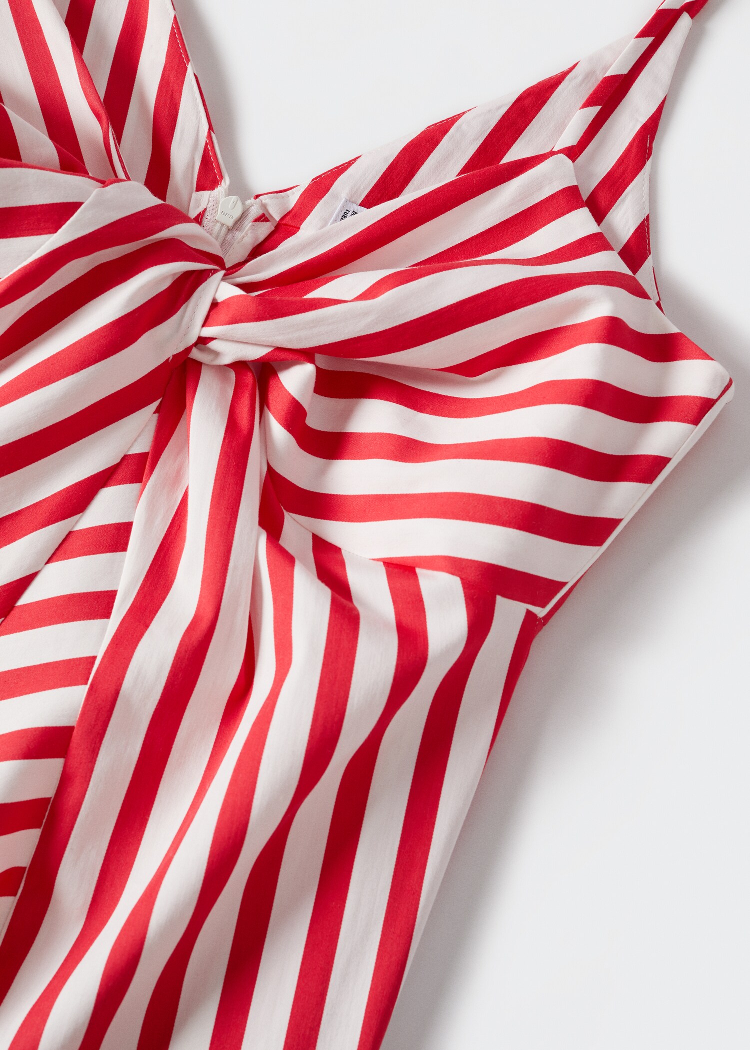 Striped cotton-blend dress - Details of the article 8