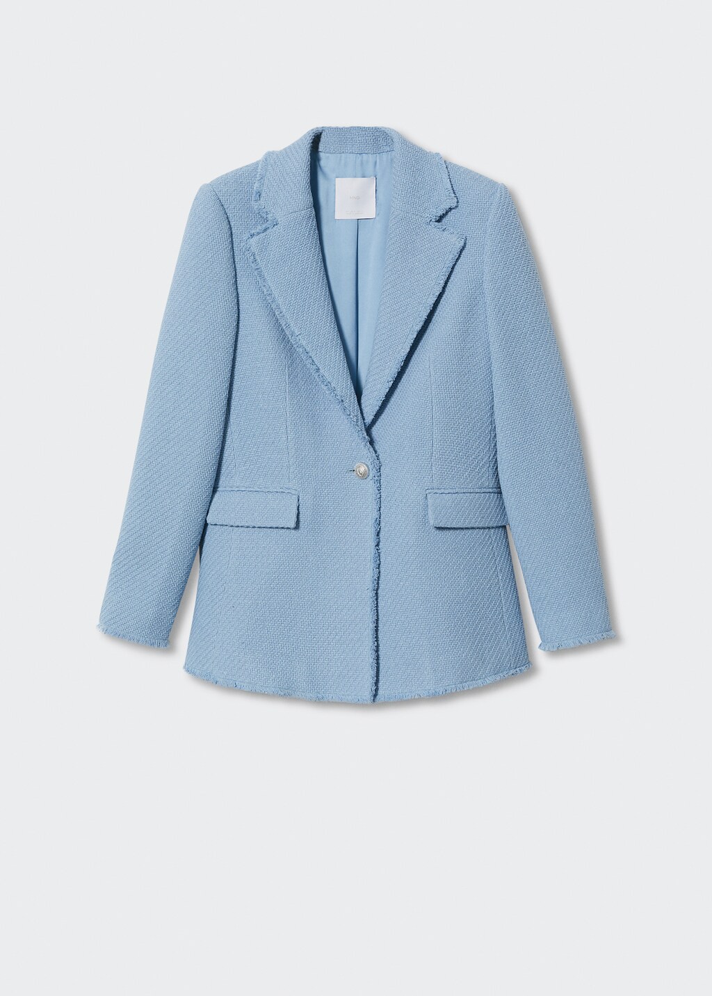 Tweed suit blazer - Women | MANGO Iraq Tweed suit blazer - Women | MANGO Iraq