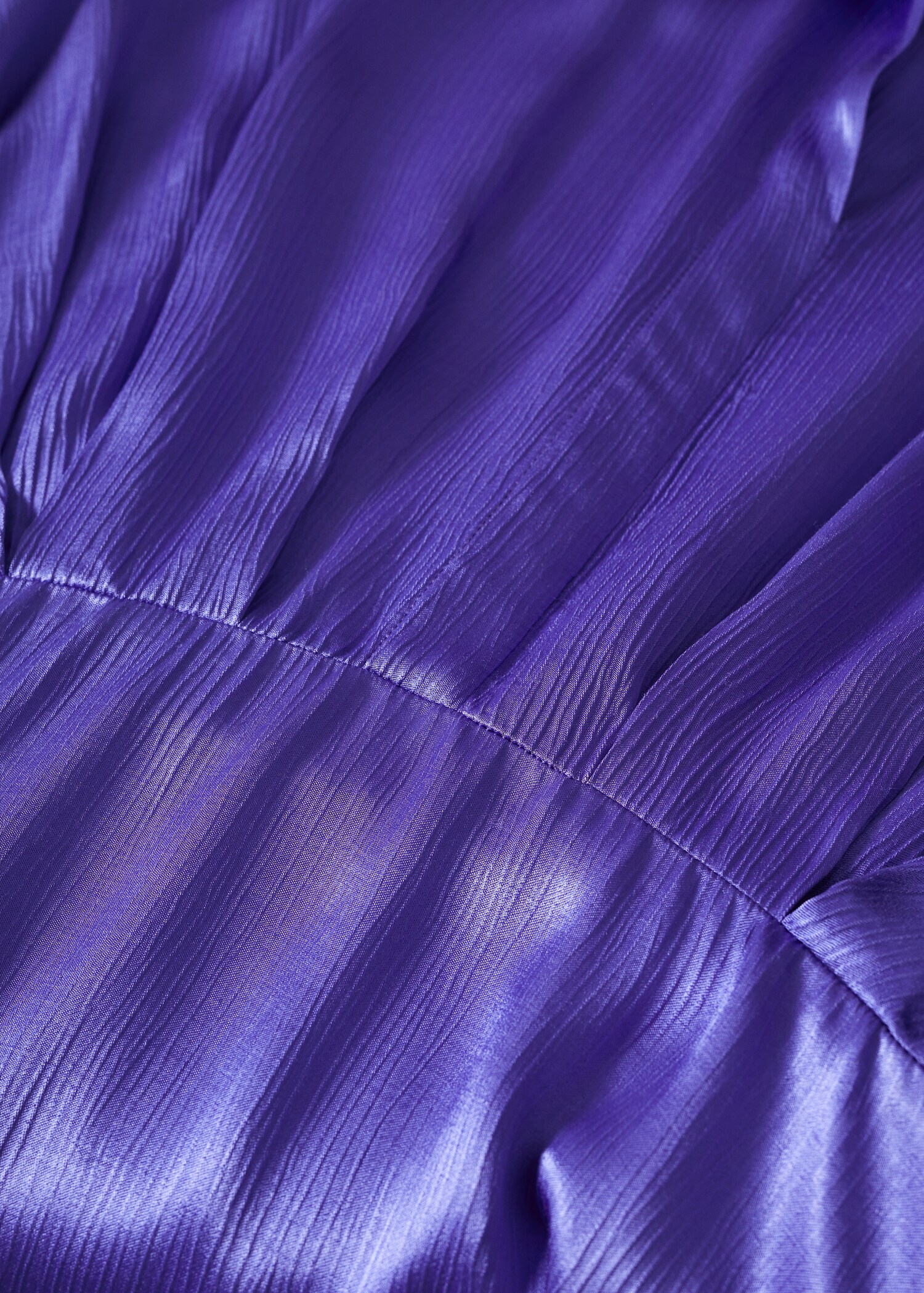 Satin shirt dress - Details of the article 8
