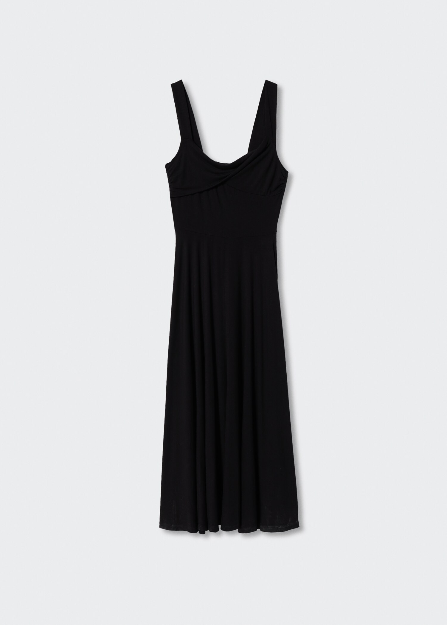 Vestido escote drapeado - Artículo sin modelo