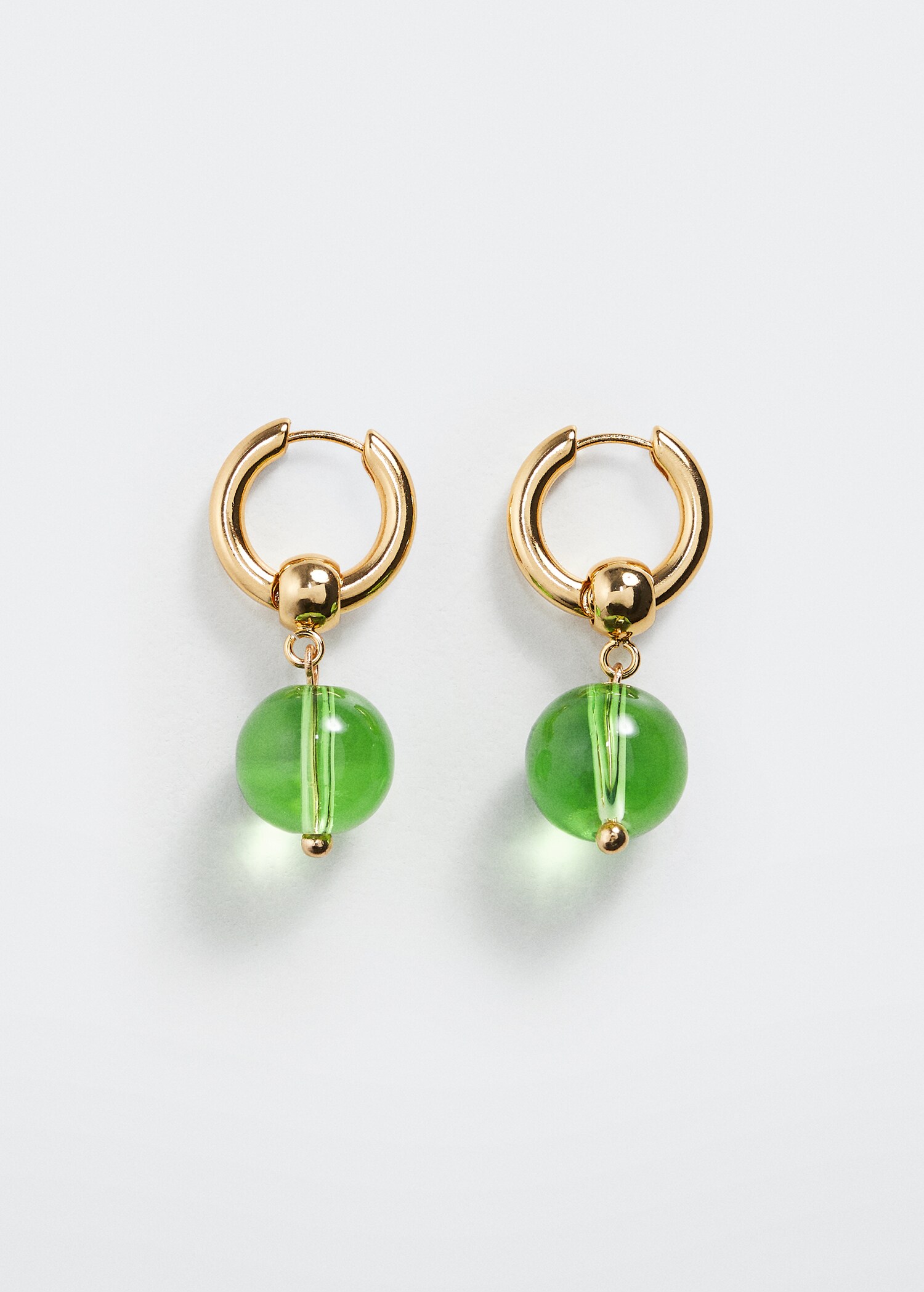 Boucles d'oreilles pendantes cercles - Article sans modèle
