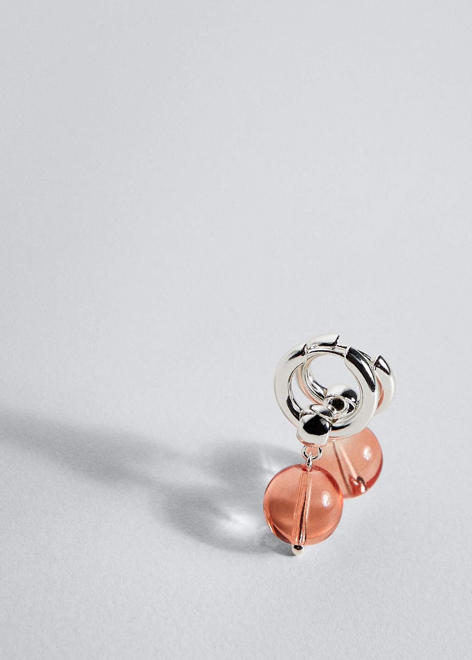 Boucles d'oreilles pendantes cercles - Plan moyen