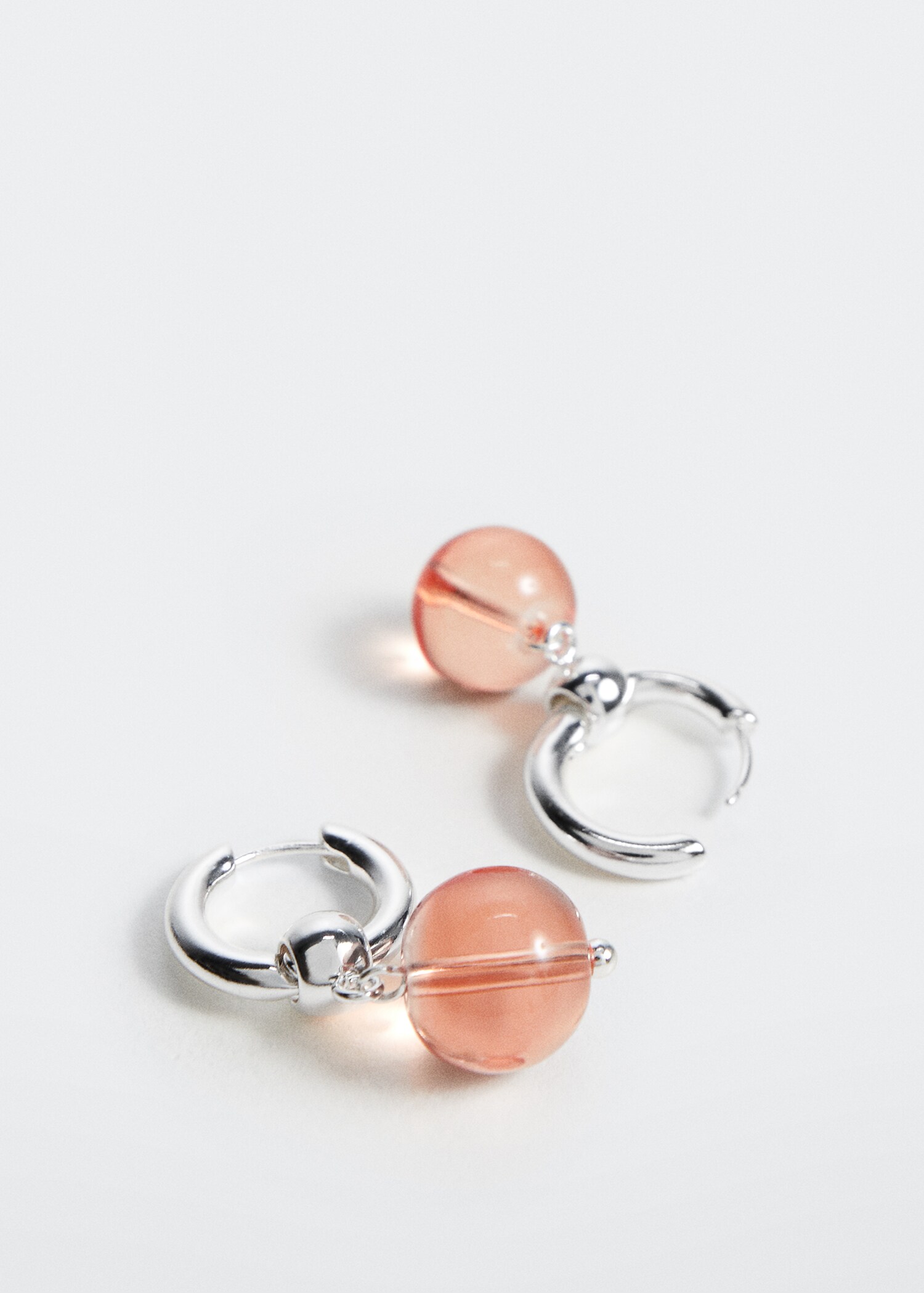 Boucles d'oreilles pendantes cercles - Détail de l'article 2
