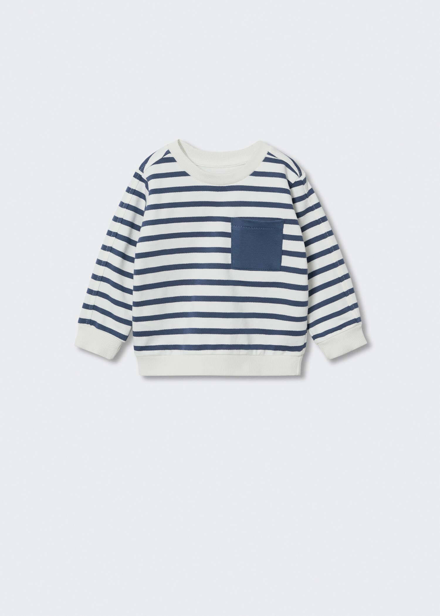 Pocket stripes sweatshirt - Article without model