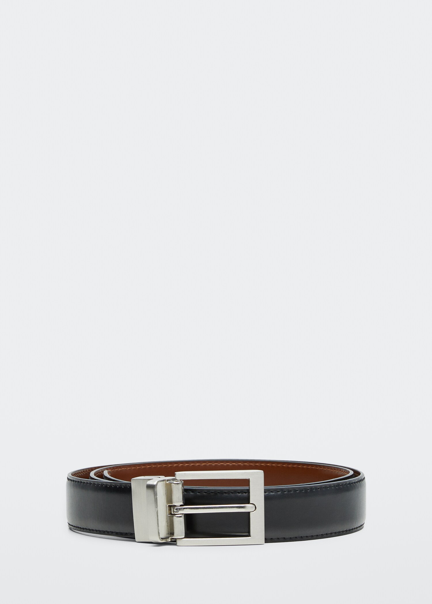 Reversible Tailored leather belt - Article without model