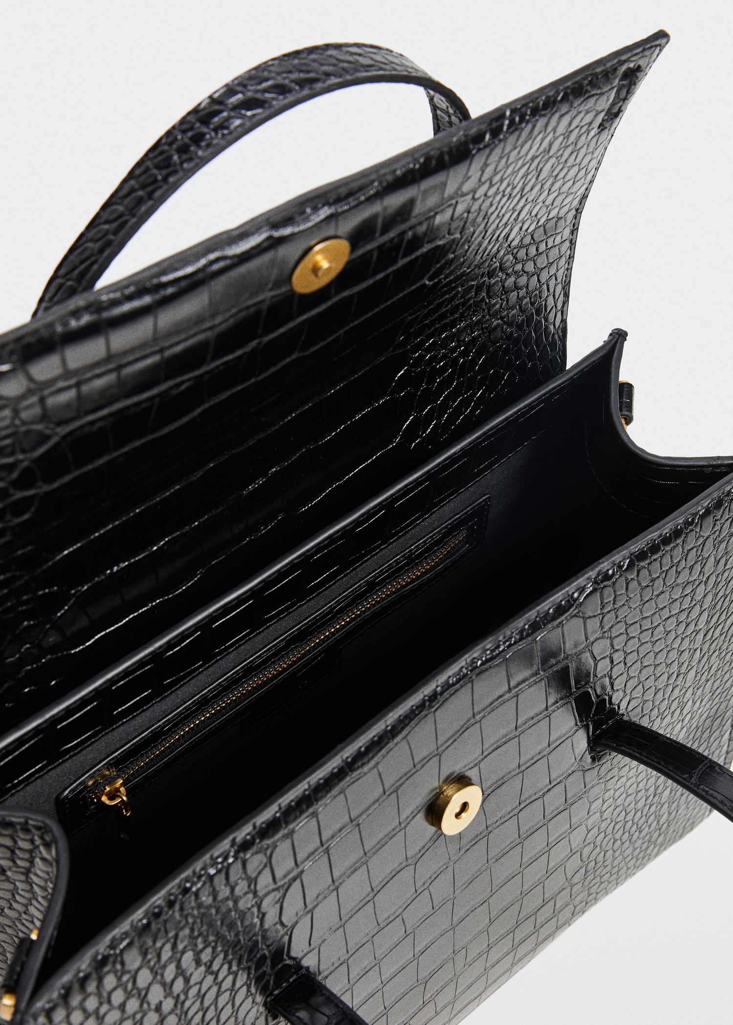 Croc-effect bag - Details of the article 2