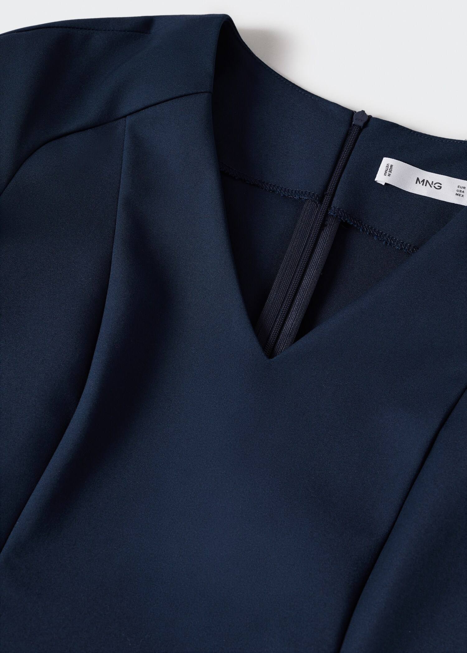 Fitted cotton dress - Details of the article 8