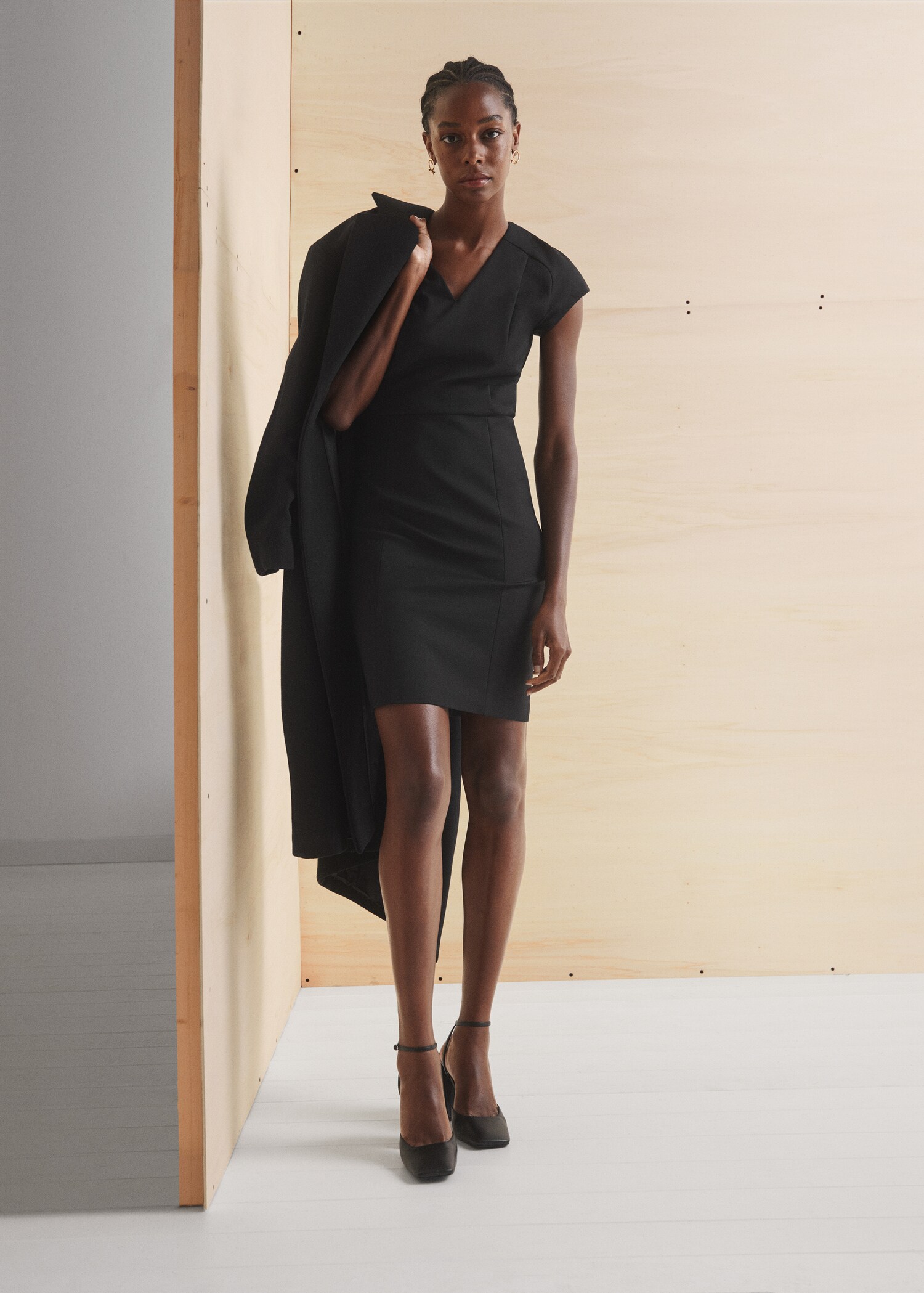 Fitted cotton dress - Details of the article 6