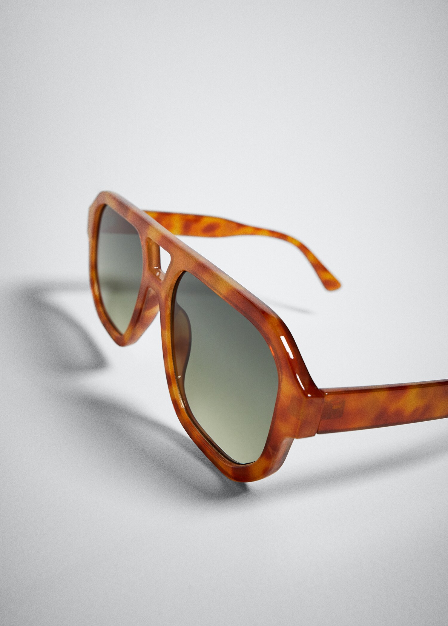 Acetate frame sunglasses - Medium plane