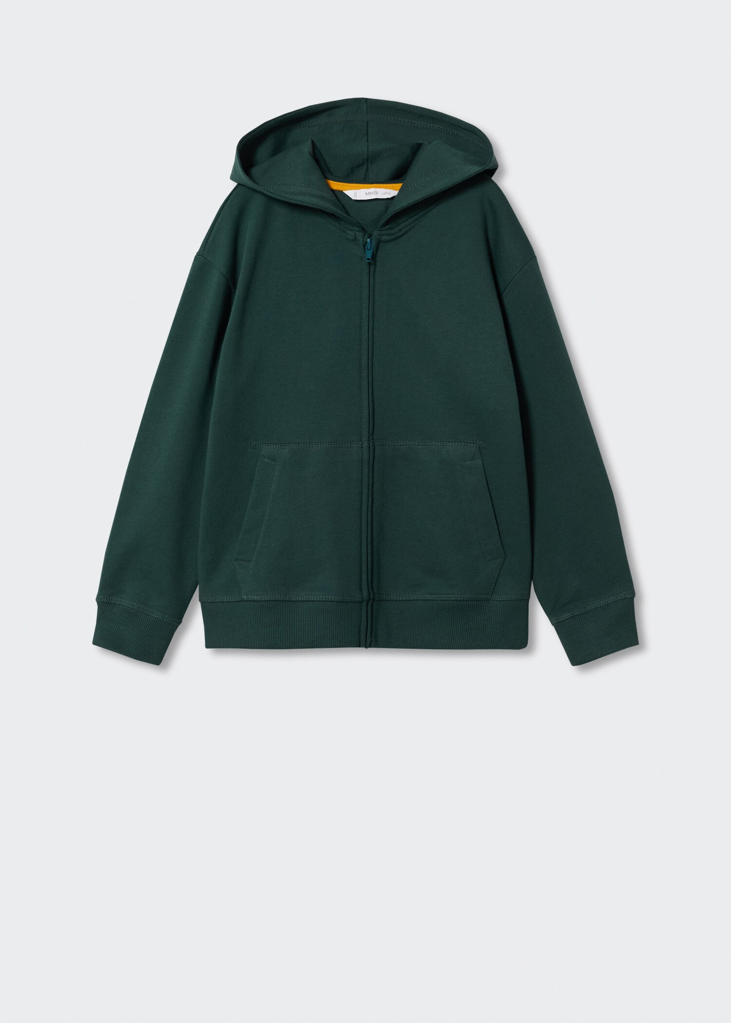 Message zipped hoodie - Article without model