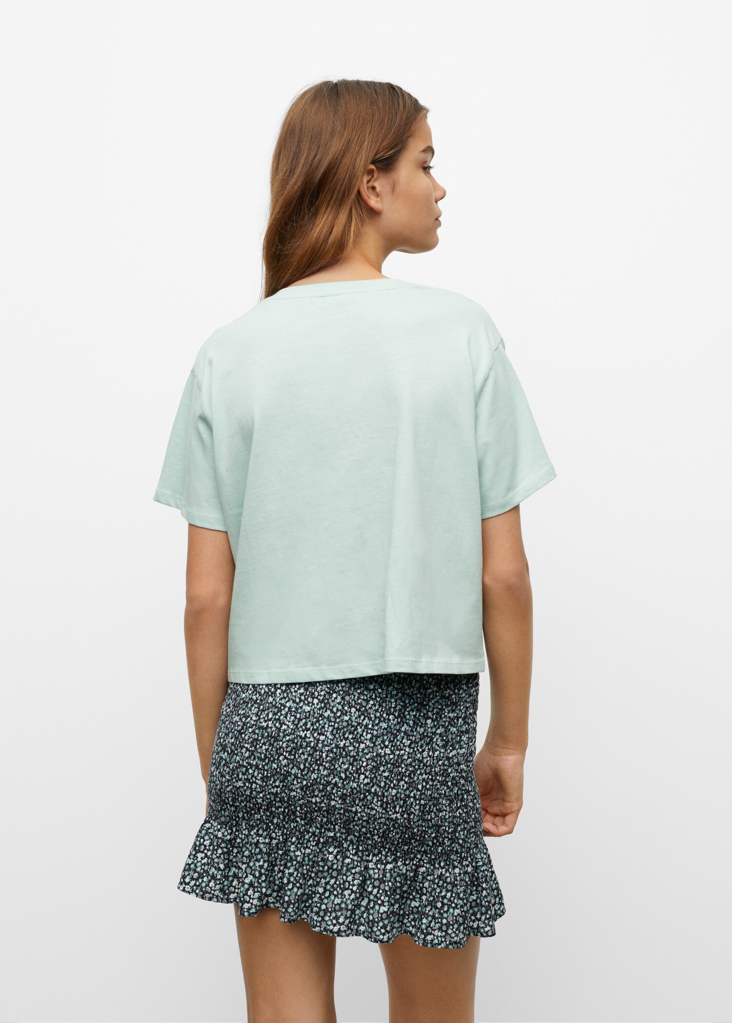 Camiseta oversize mensaje - Reverso del artículo